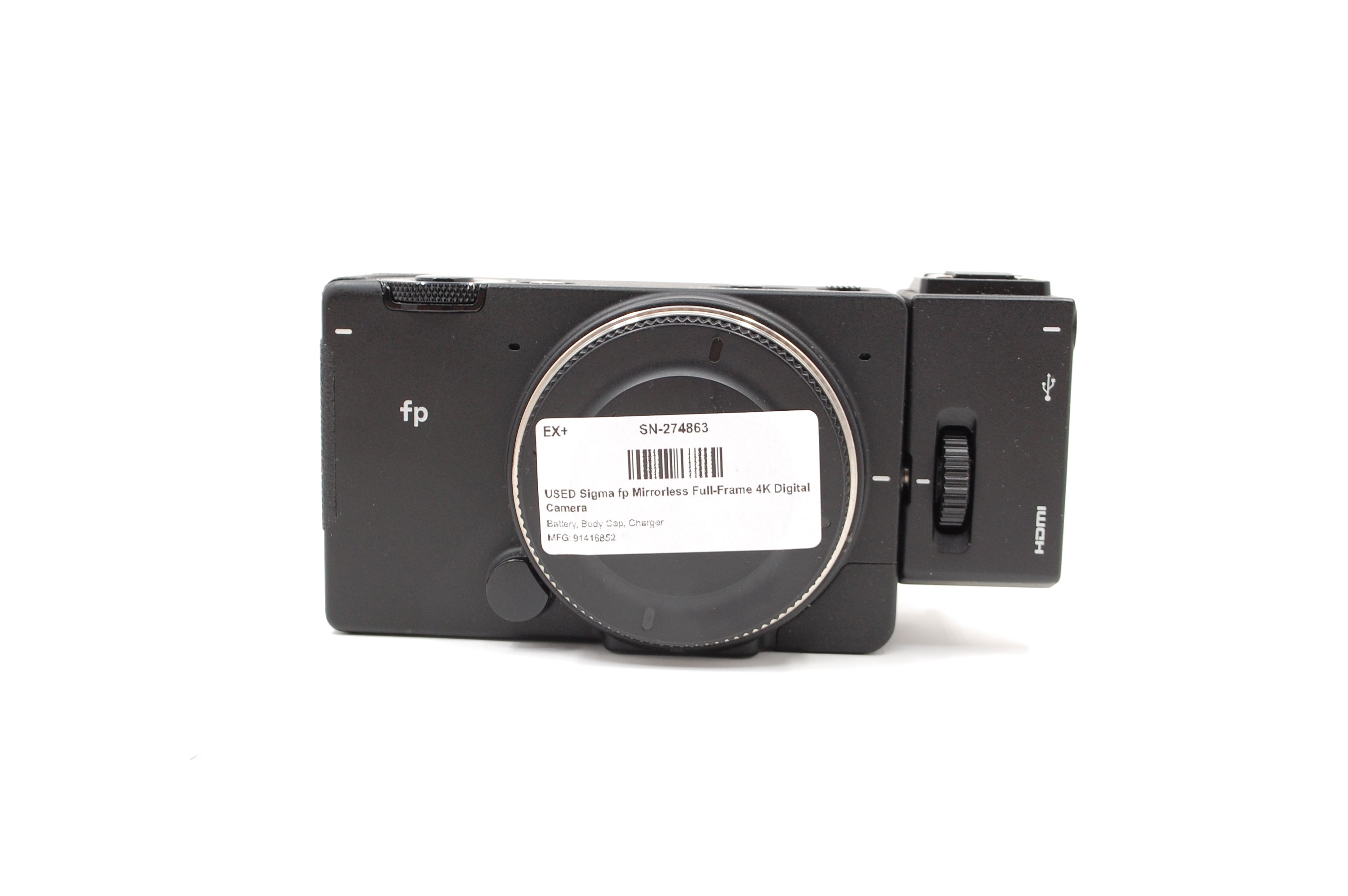 USED Sigma fp Mirrorless Full-Frame 4K Digital Camera
