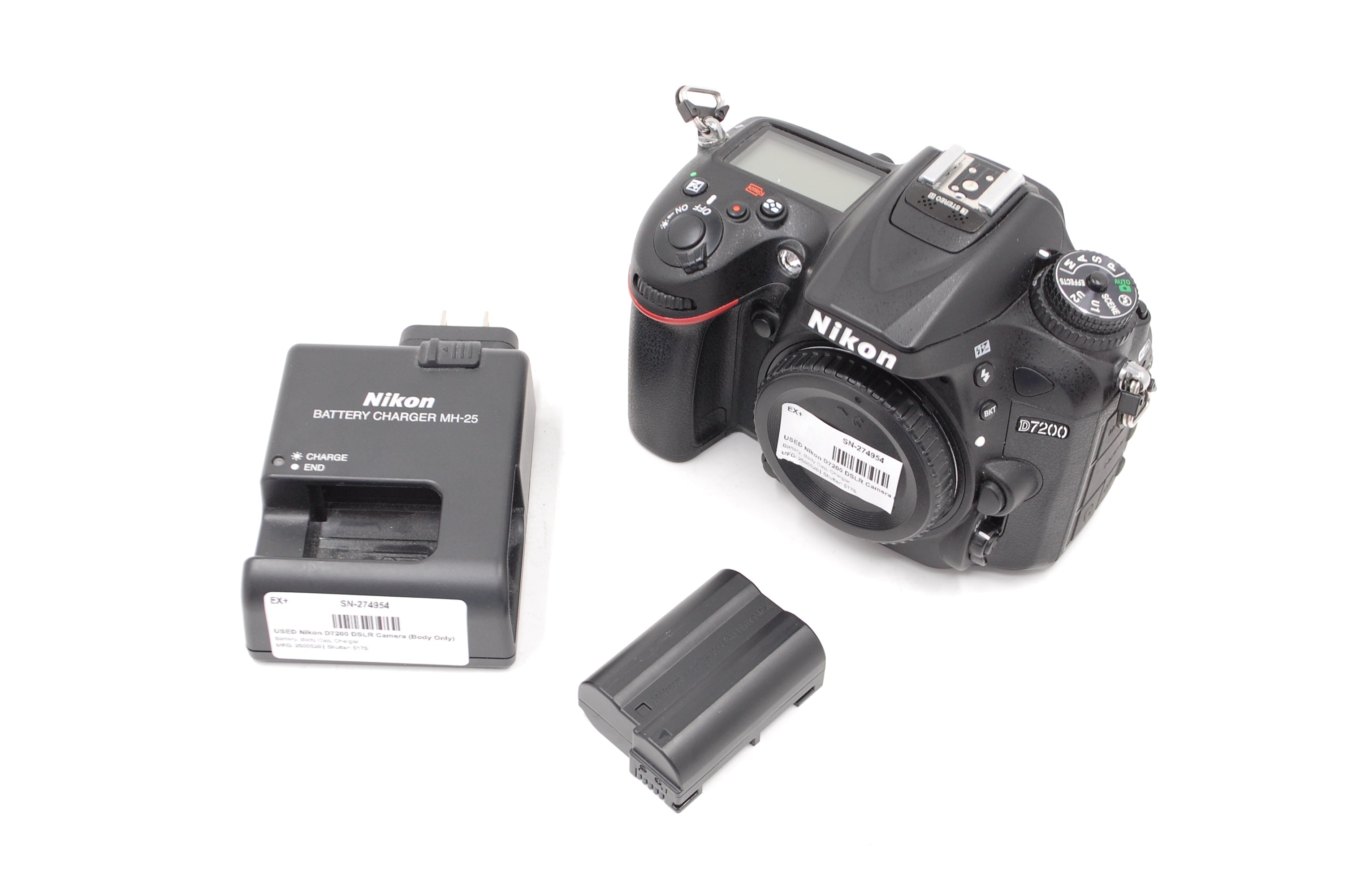 USED Nikon D7200 DSLR Camera (Body Only)