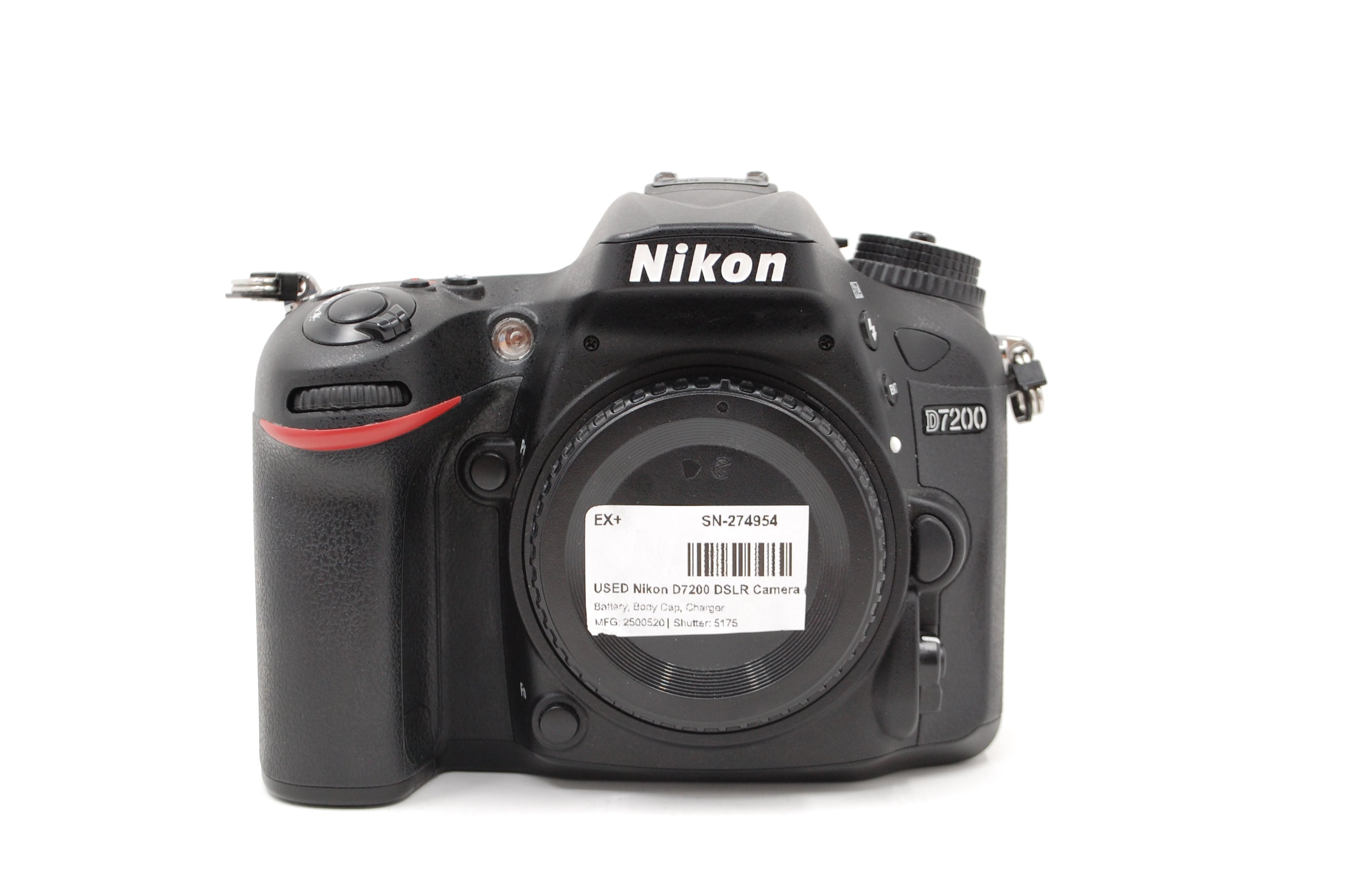 USED Nikon D7200 DSLR Camera (Body Only)