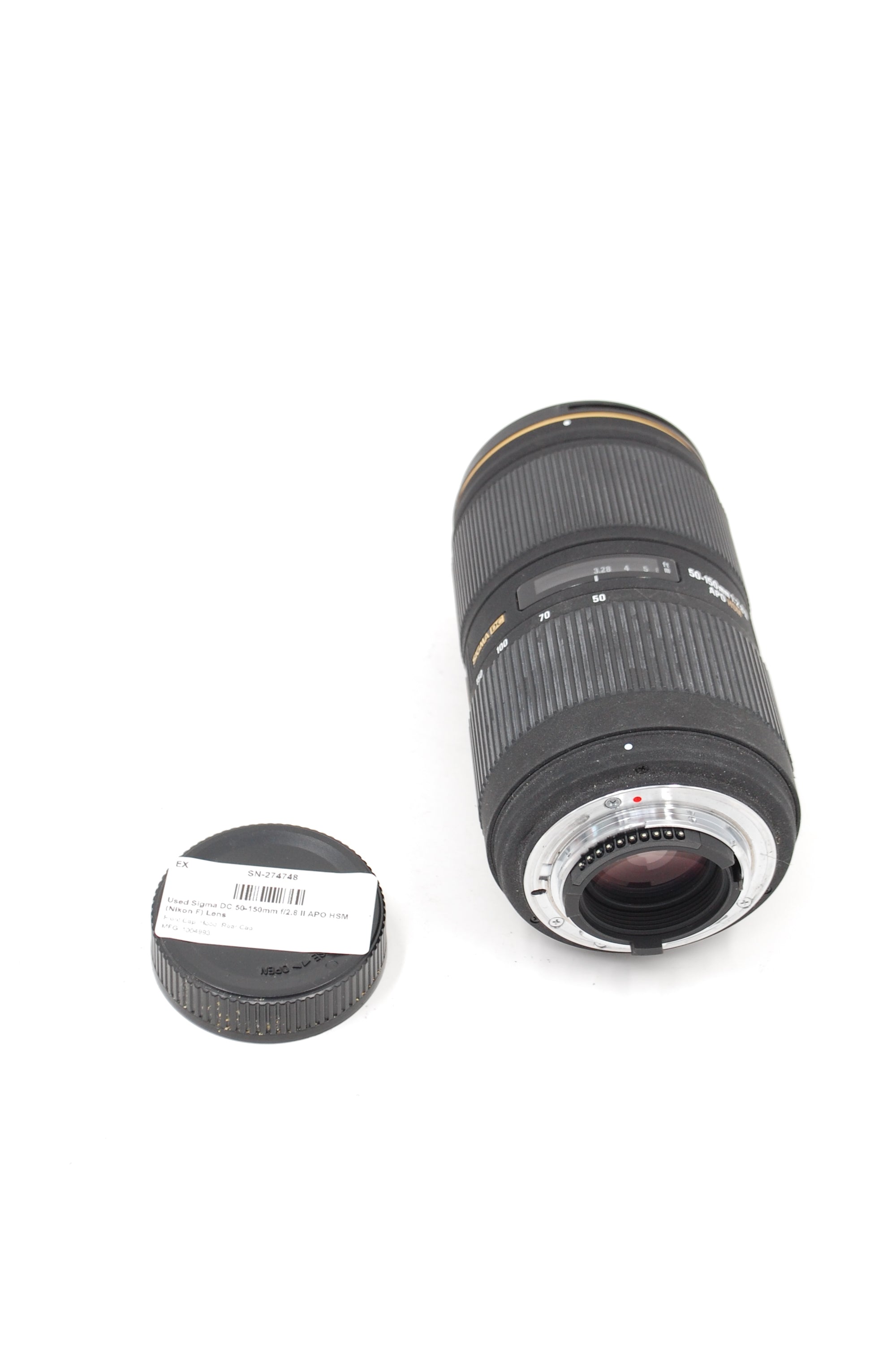 Used Sigma DC 50-150mm f/2.8 II APO HSM (Nikon F) Lens