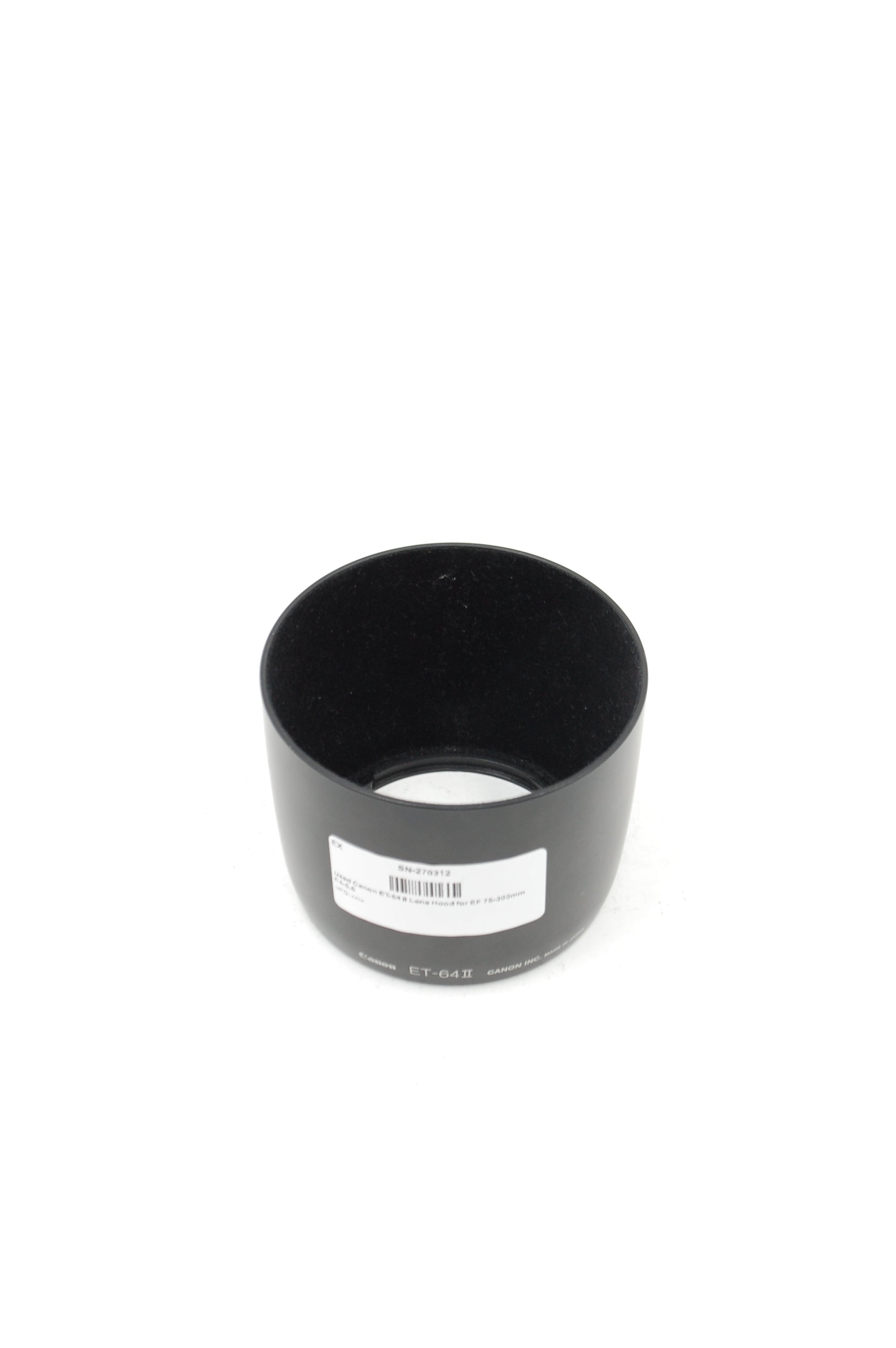 Used Canon ET-64 II Lens Hood for EF 75-300mm f/4-5.6