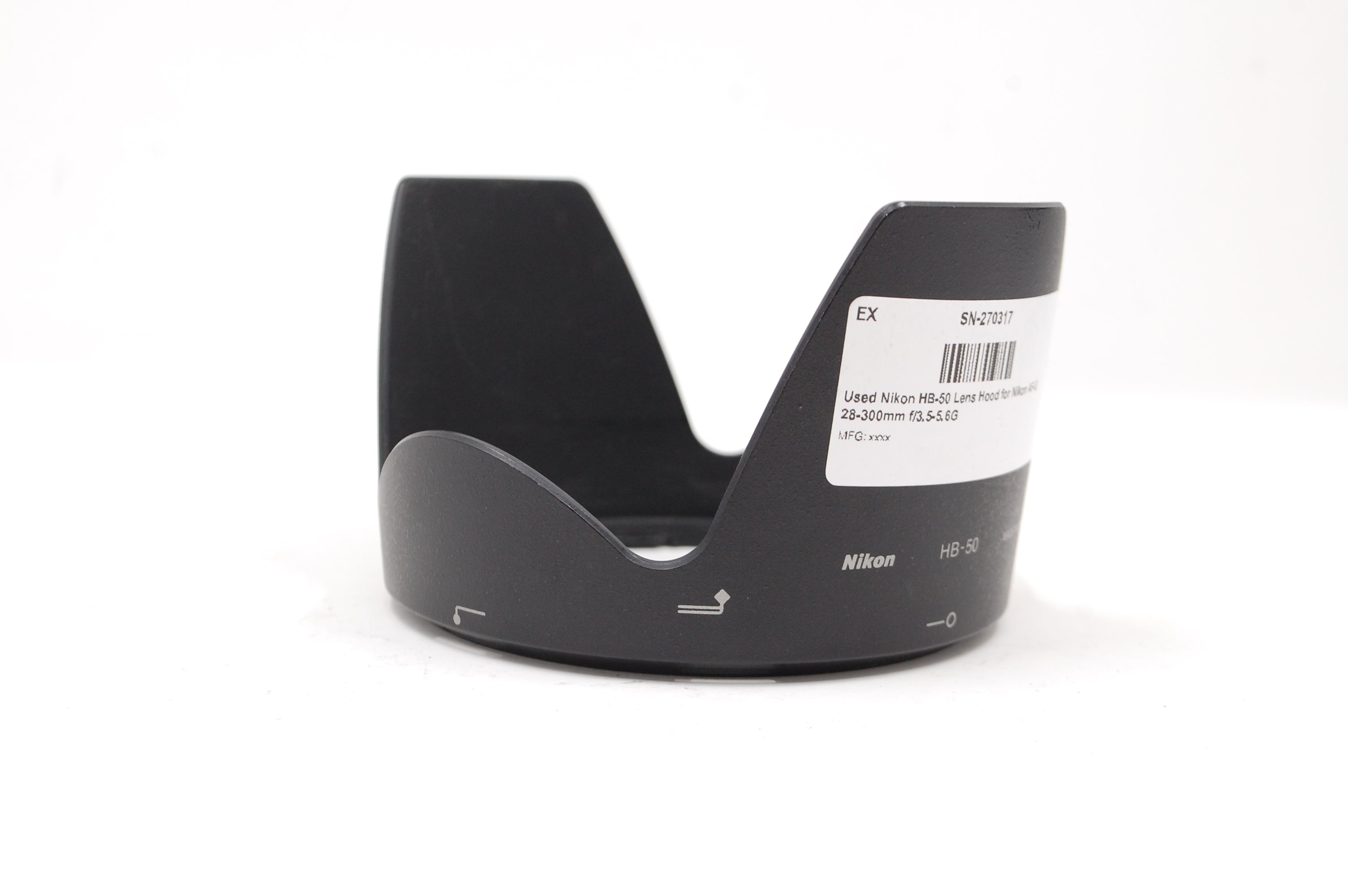 Used Nikon HB-50 Lens Hood for Nikon AF-S 28-300mm f/3.5-5.6G