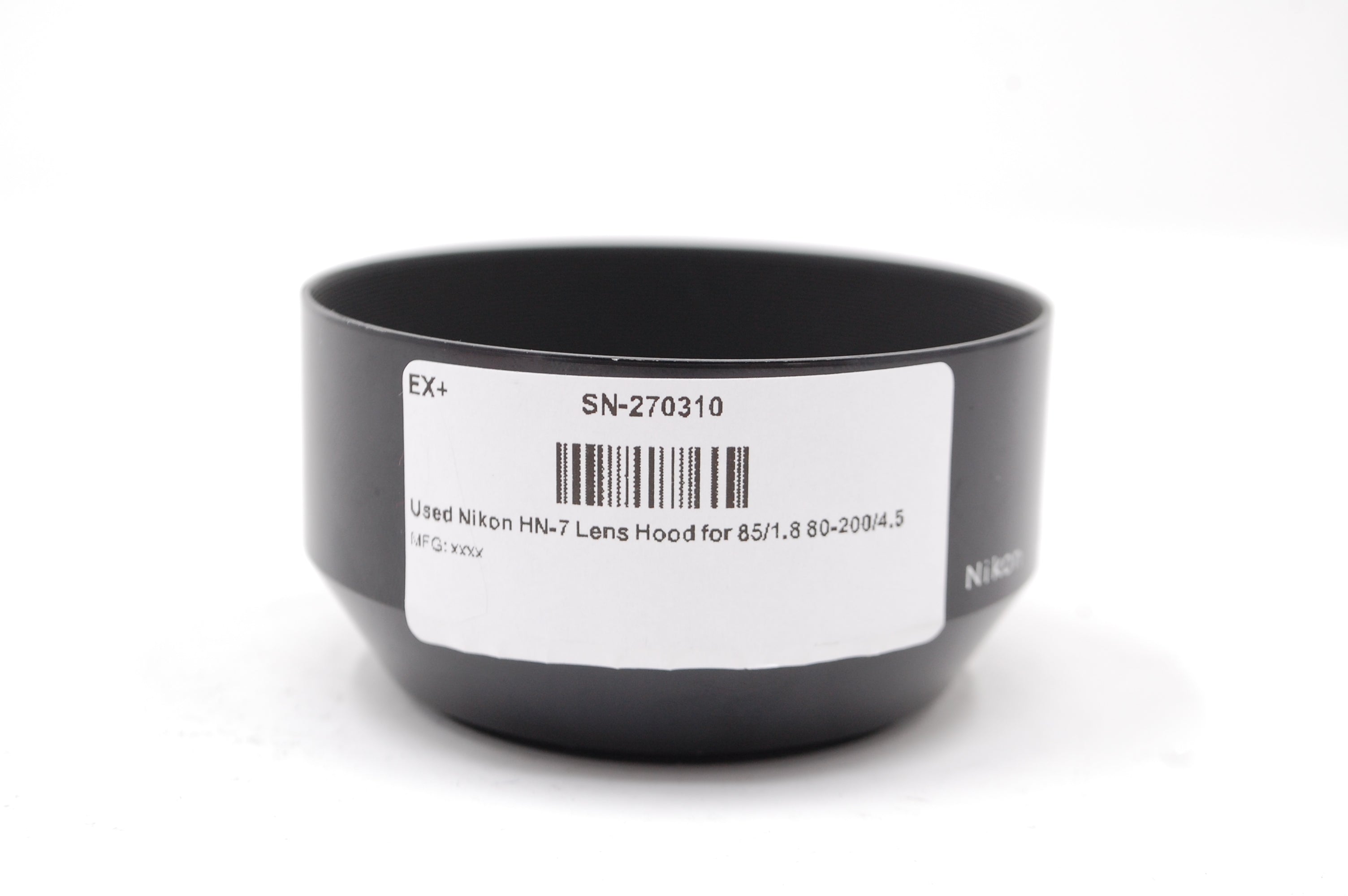 Used Nikon HN-7 Lens Hood for 85/1.8 80-200/4.5