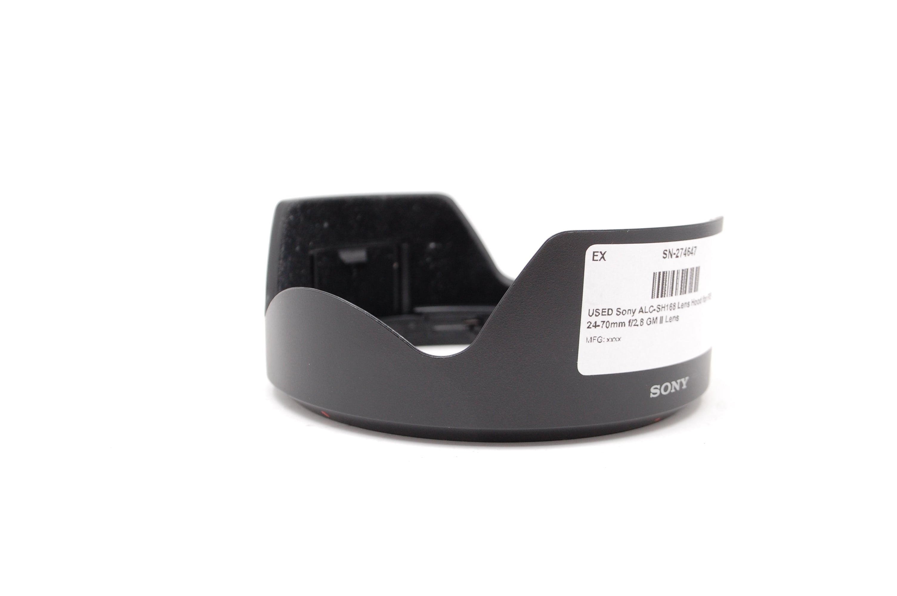 USED Sony ALC-SH168 Lens Hood for FE 24-70mm f/2.8 GM II Lens