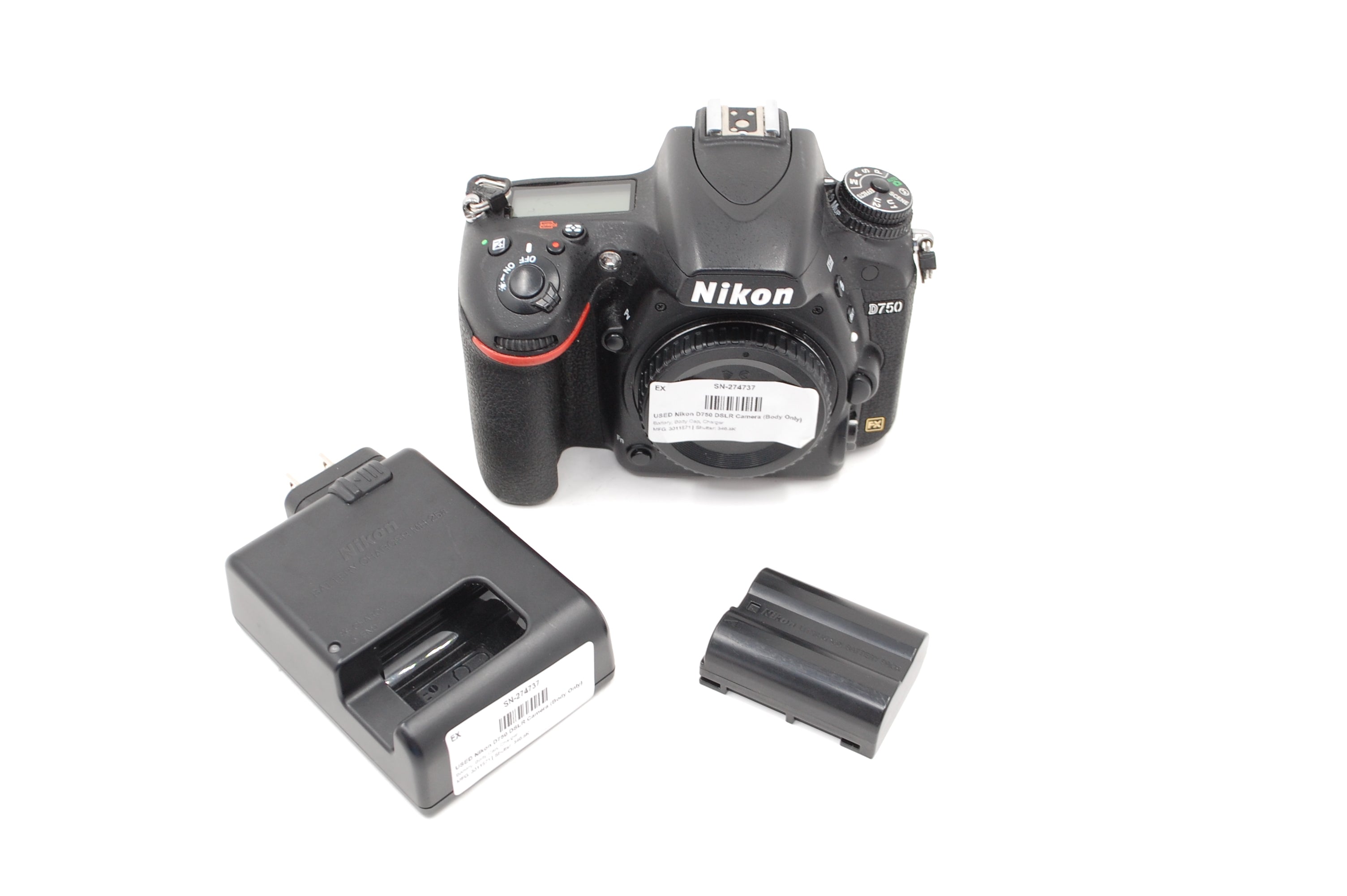 USED Nikon D750 DSLR Camera (Body Only)