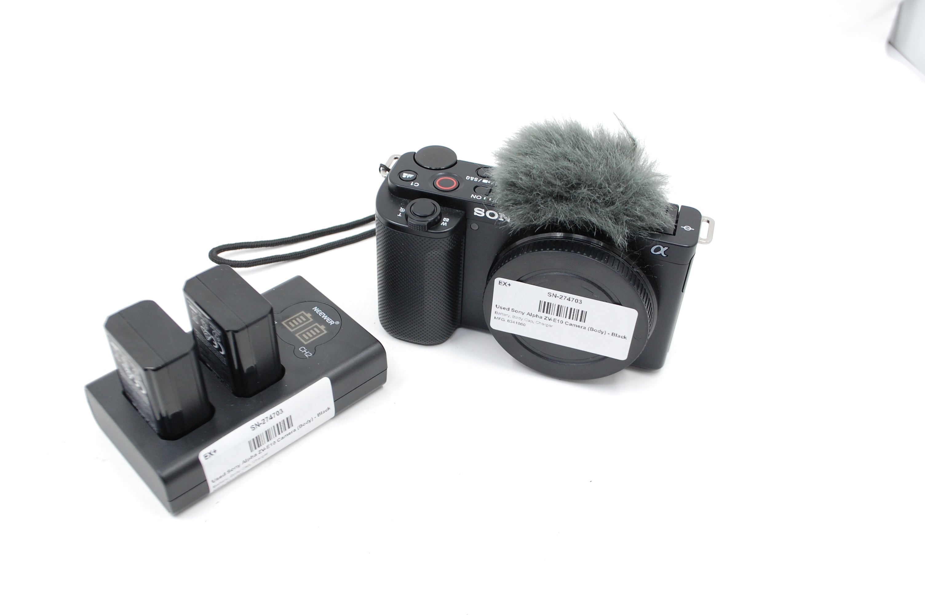 Used Sony Alpha ZV-E10 Camera (Body) - Black
