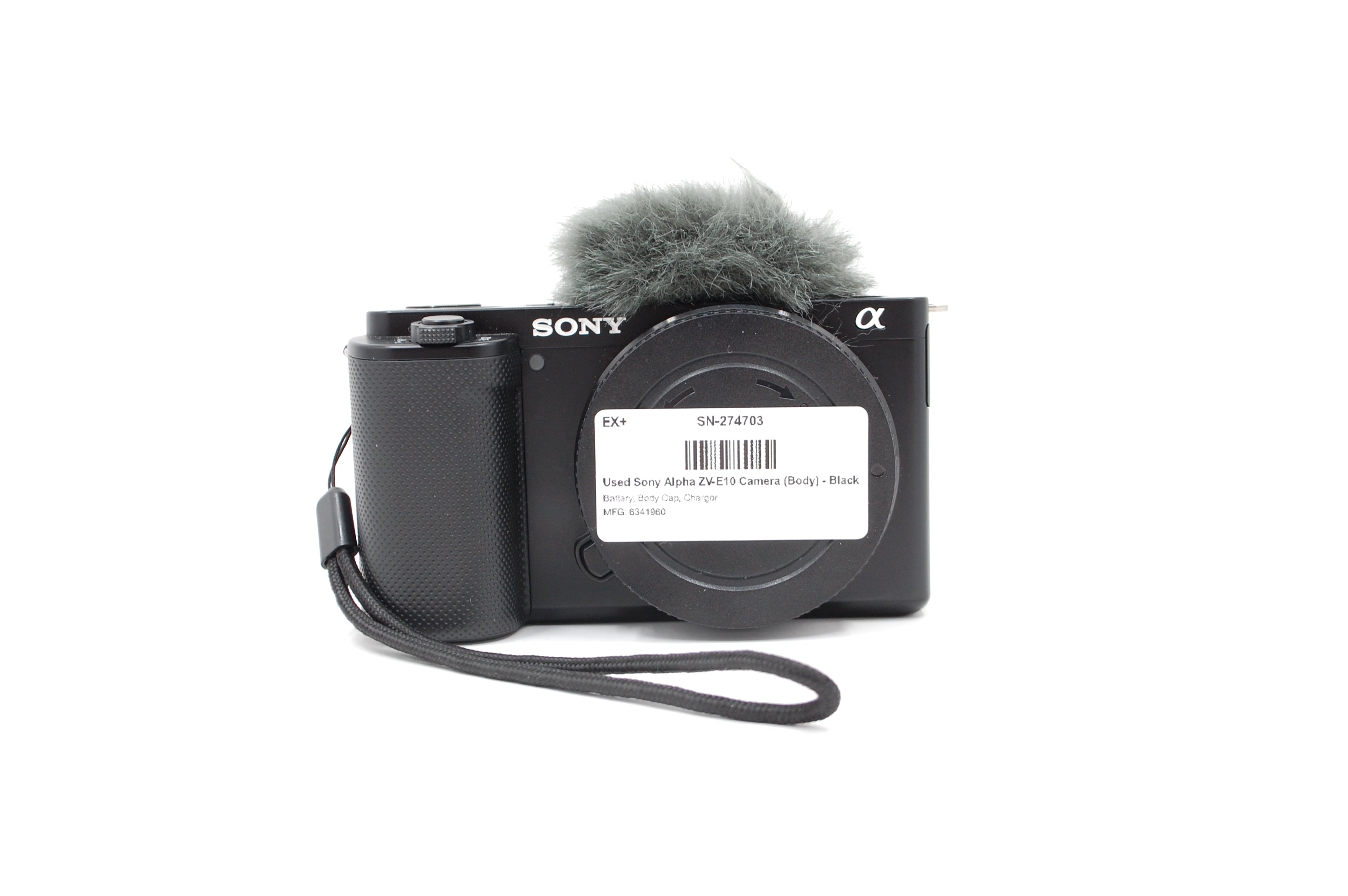Used Sony Alpha ZV-E10 Camera (Body) - Black