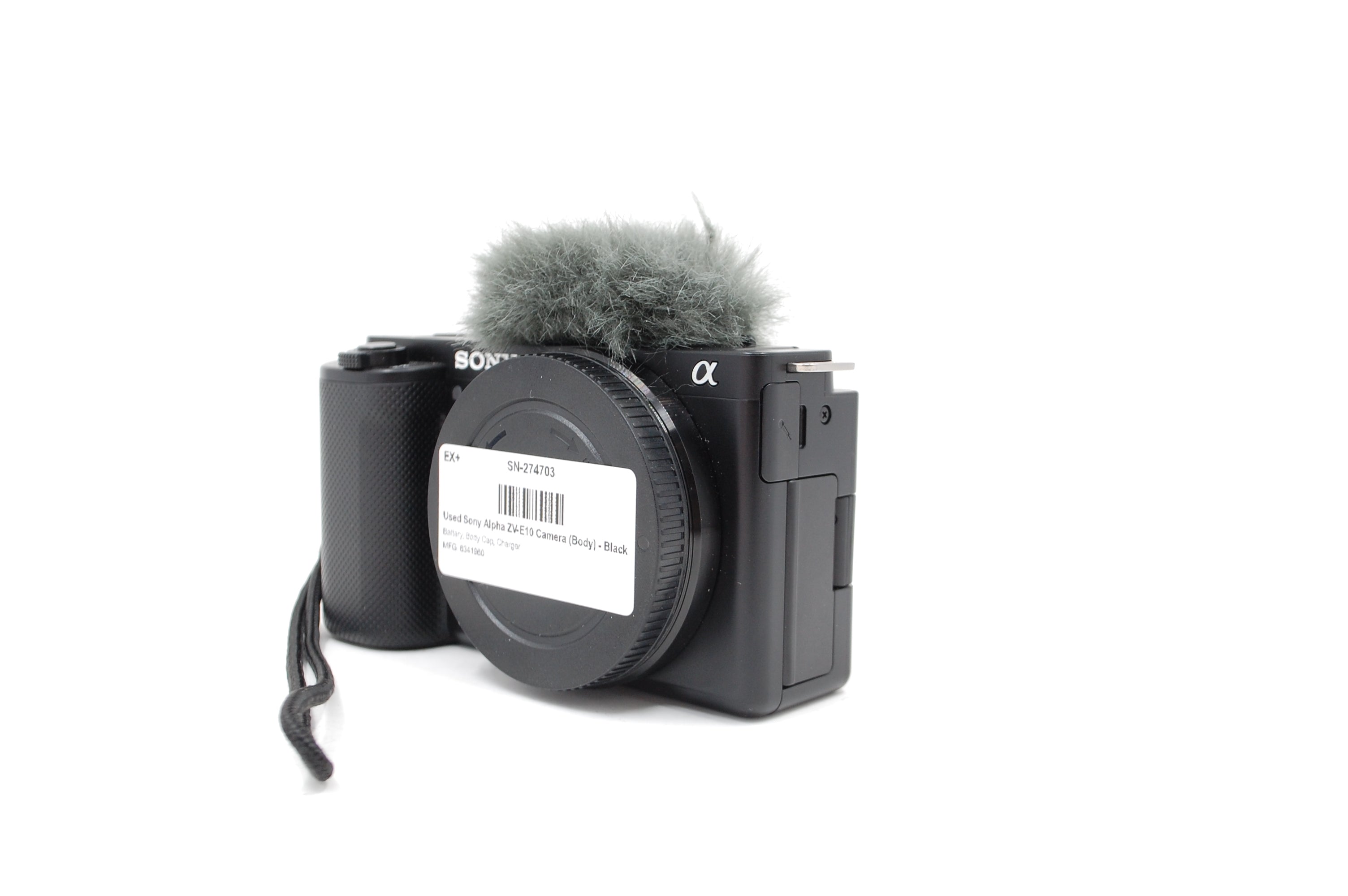 Used Sony Alpha ZV-E10 Camera (Body) - Black