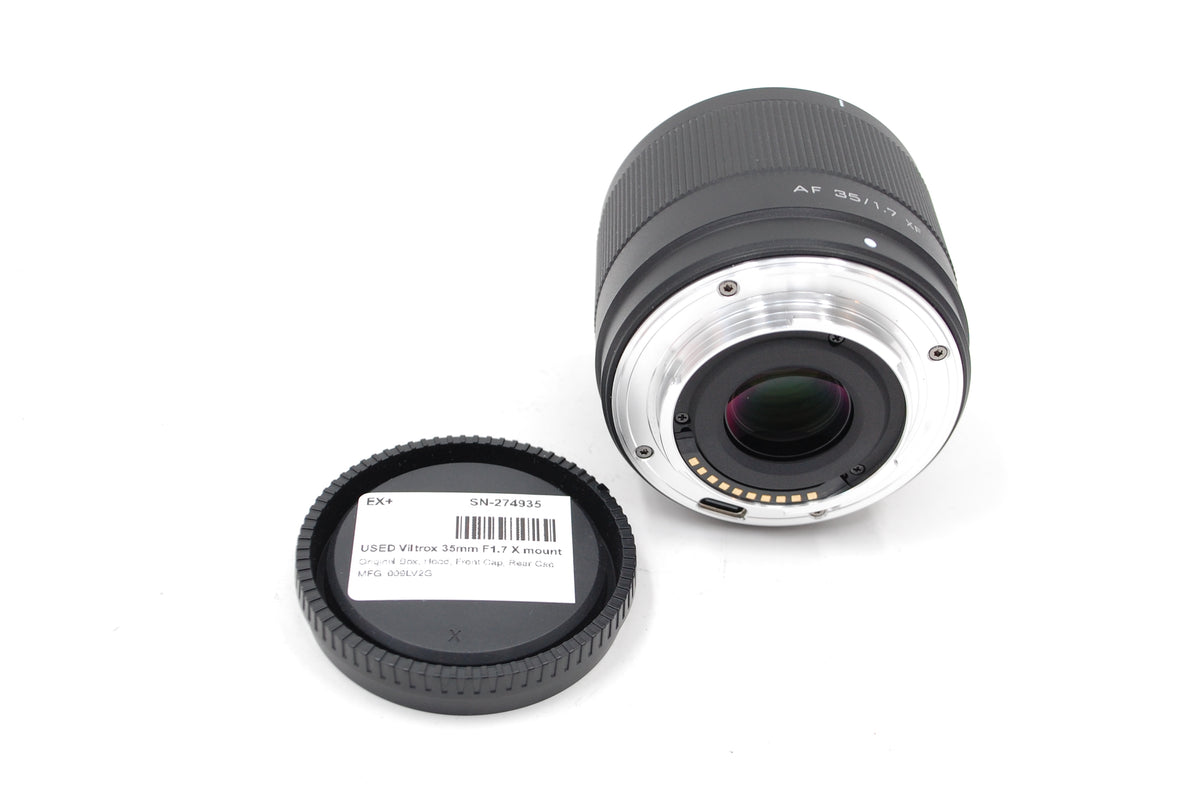 USED Viltrox 35mm F1.7 X mount