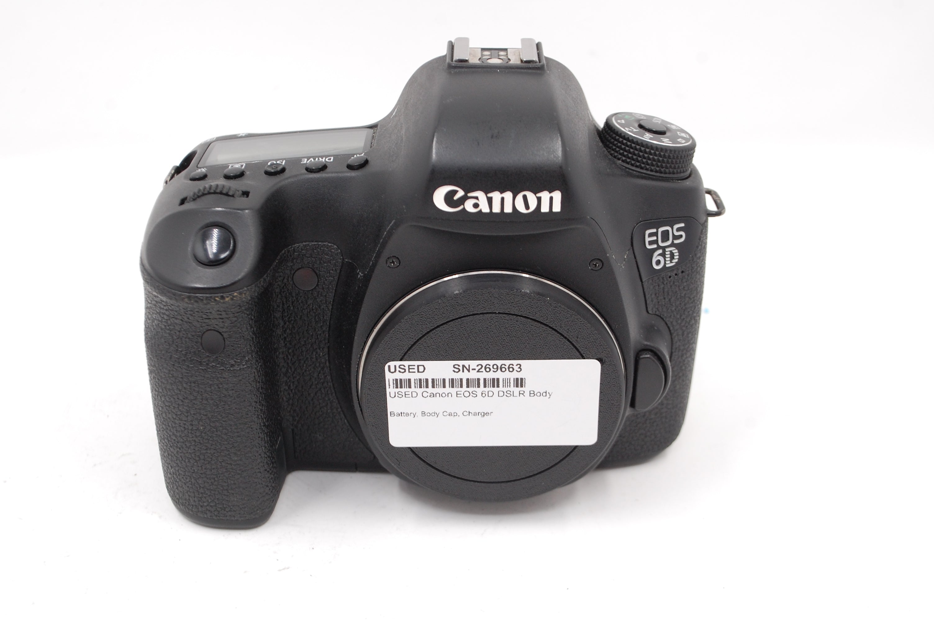 USED Canon EOS 6D DSLR Body