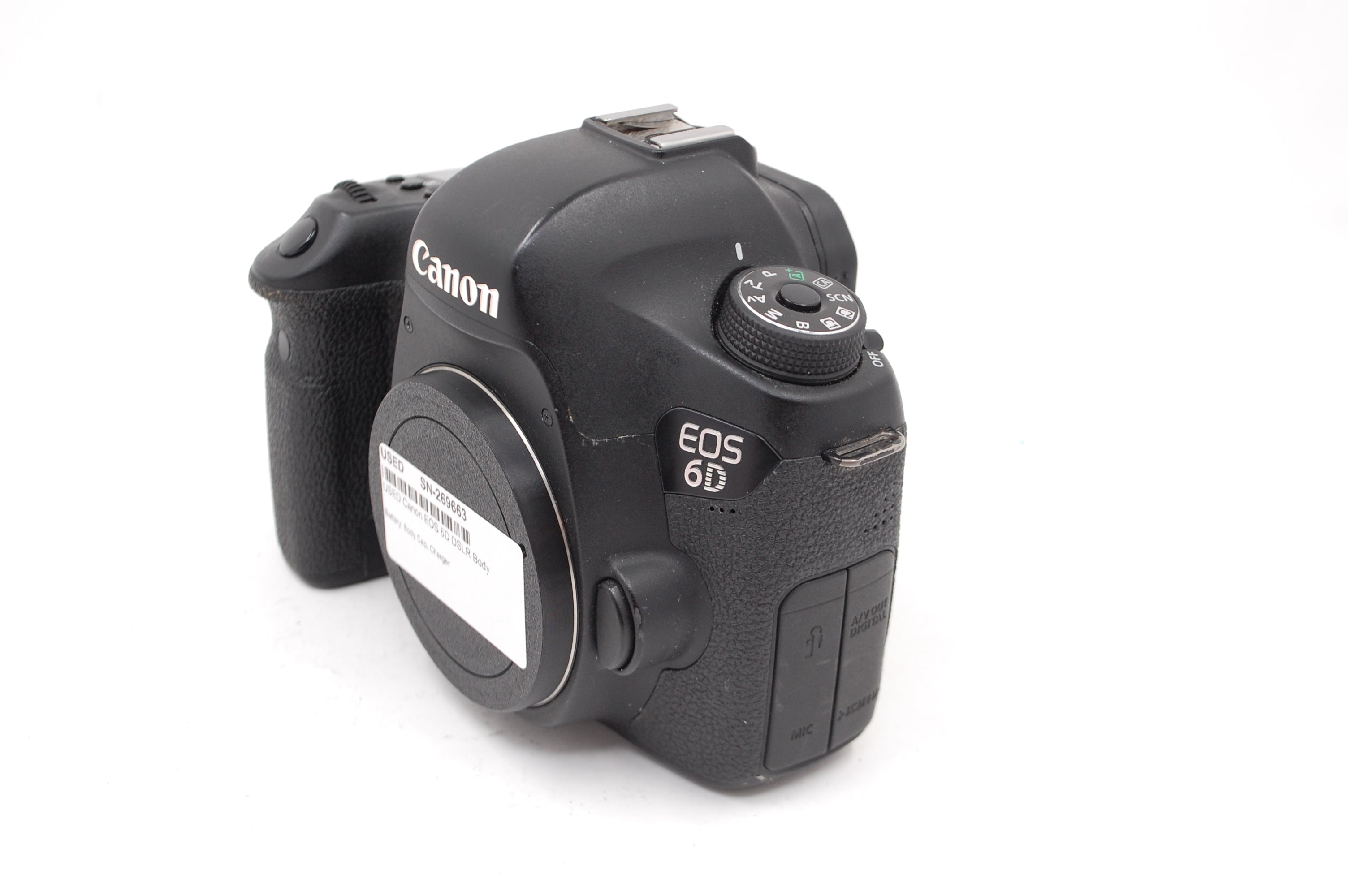 USED Canon EOS 6D DSLR Body