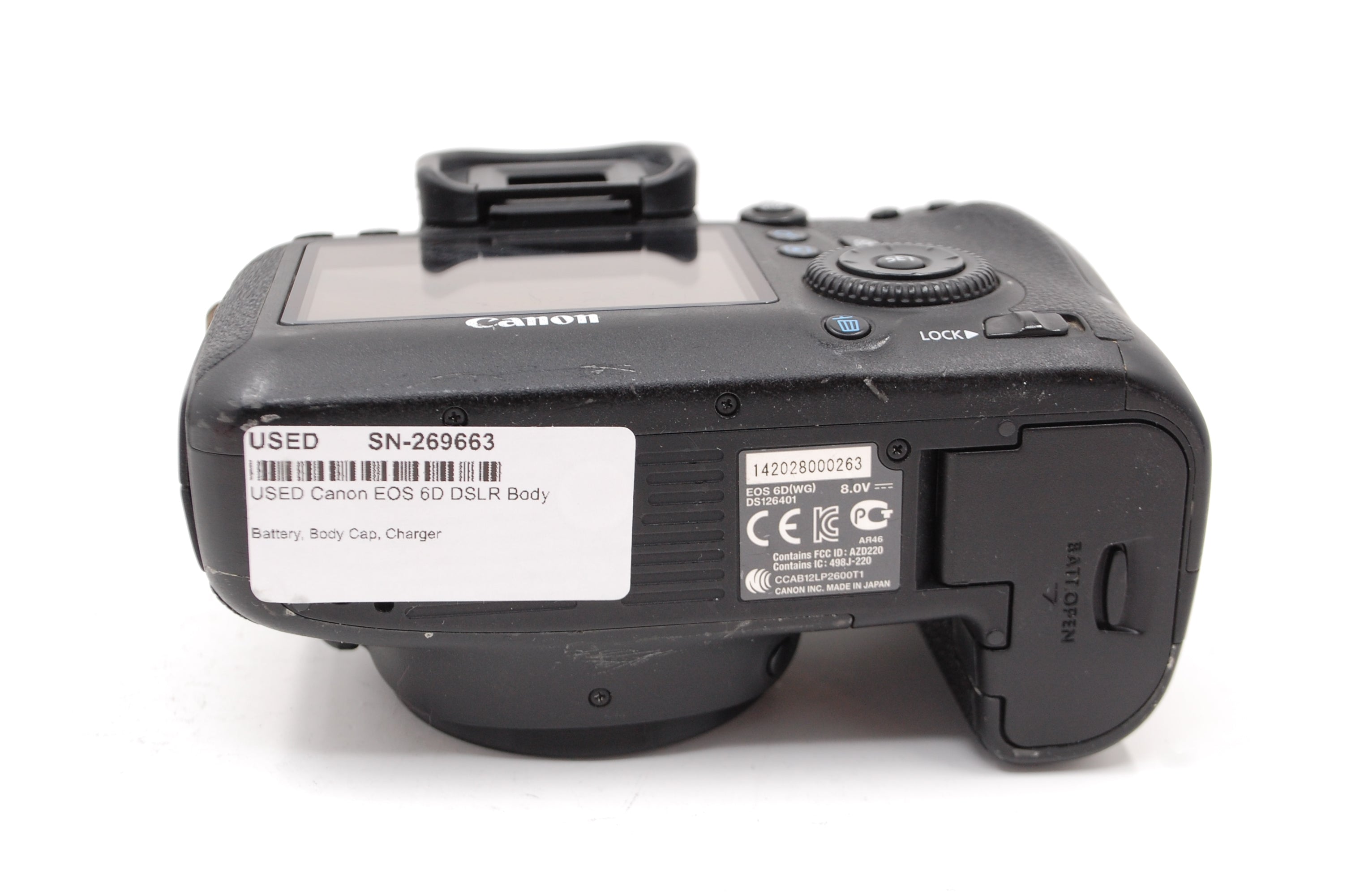 USED Canon EOS 6D DSLR Body