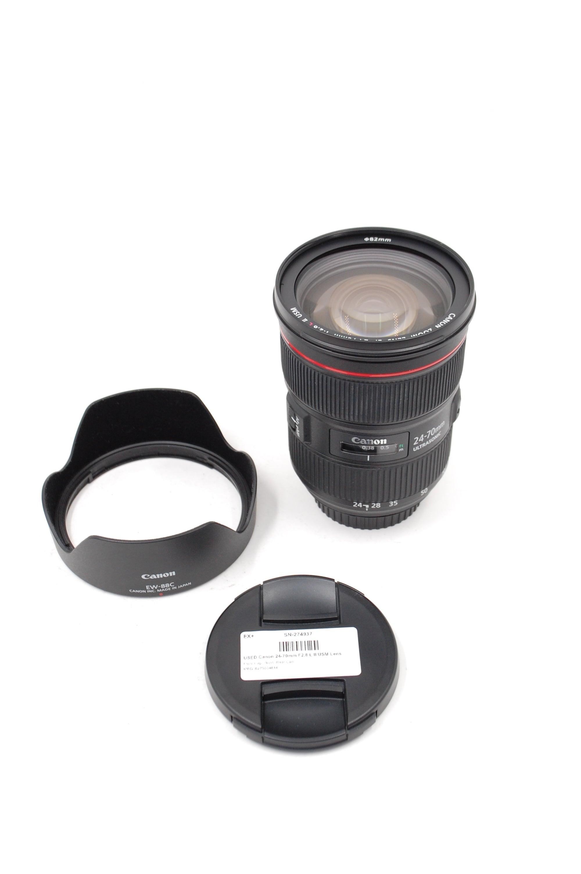USED Canon 24-70mm F2.8 L II USM Lens