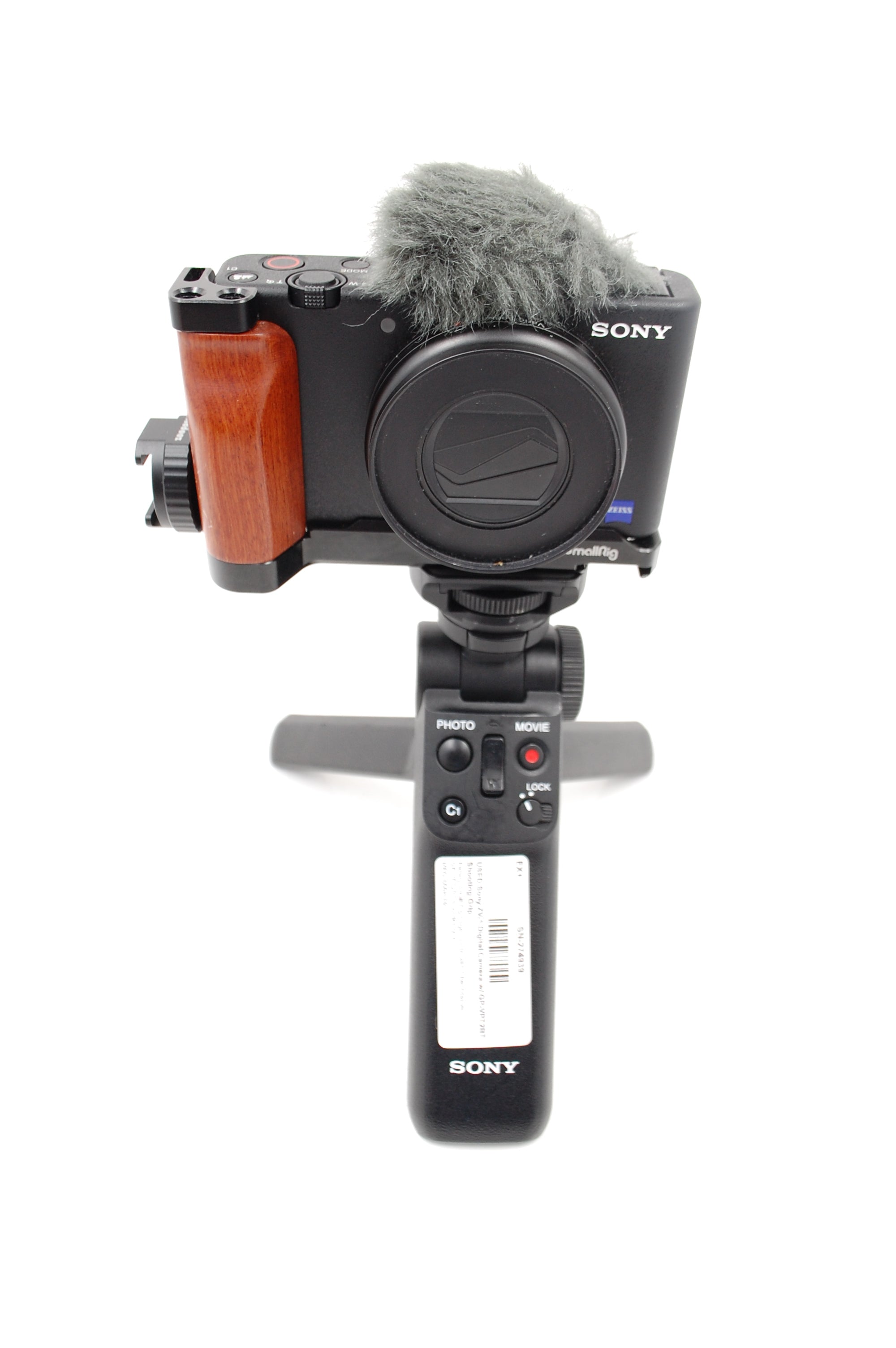 USED Sony ZV-1 Digital Camera w/ GP-VPT2BT Shooting Grip