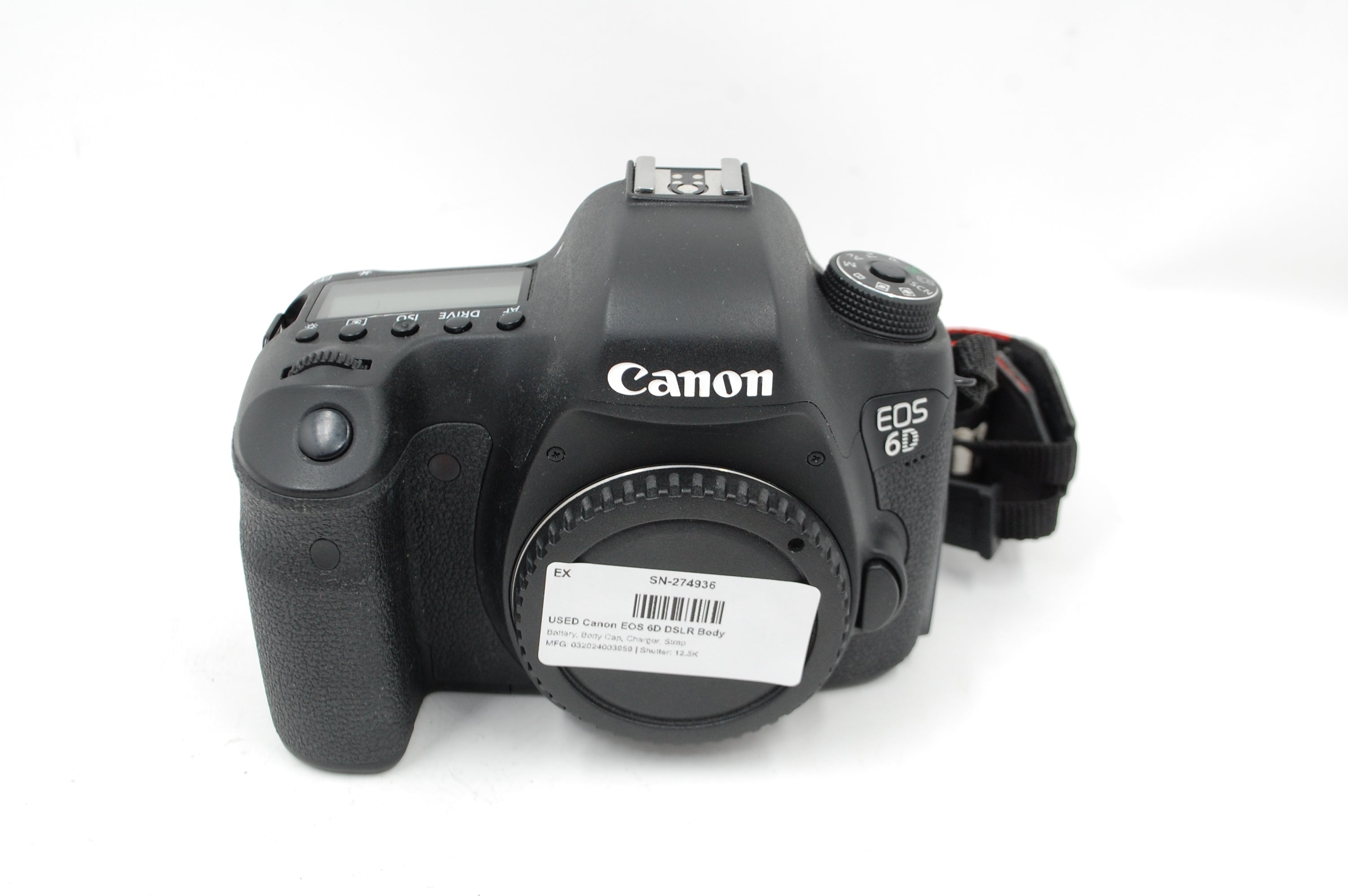 USED Canon EOS 6D DSLR Body