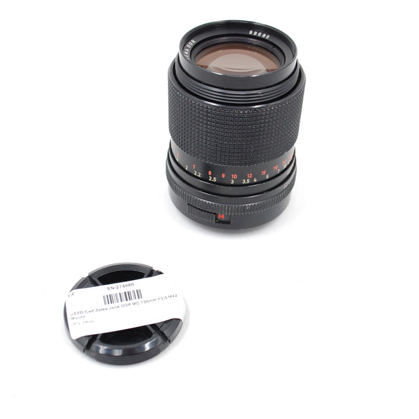 USED Carl Zeiss Jena DDR MC 135mm f/3.5 M42 Mount