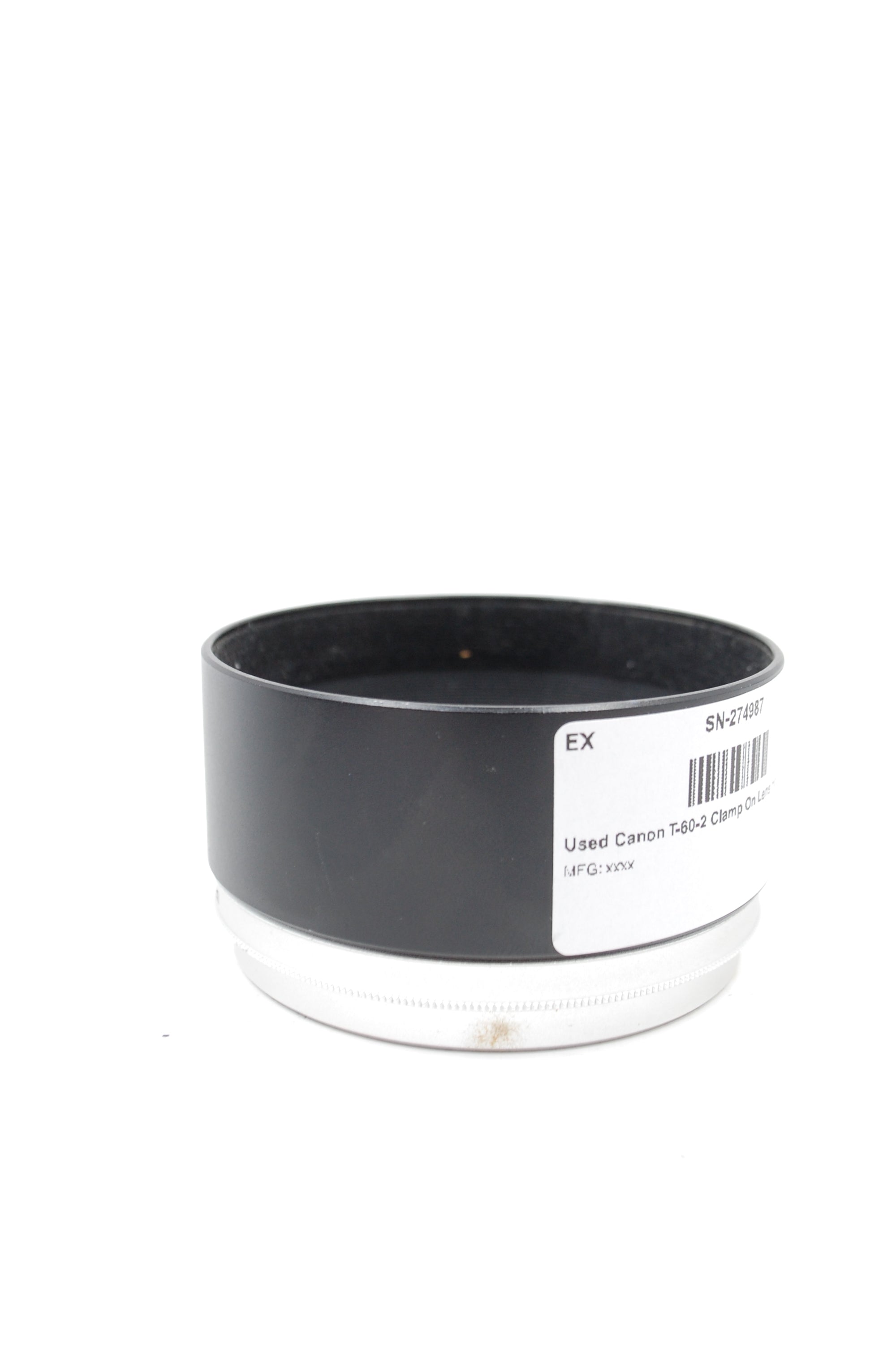 Used Canon T-60-2 Clamp On Lens Hood
