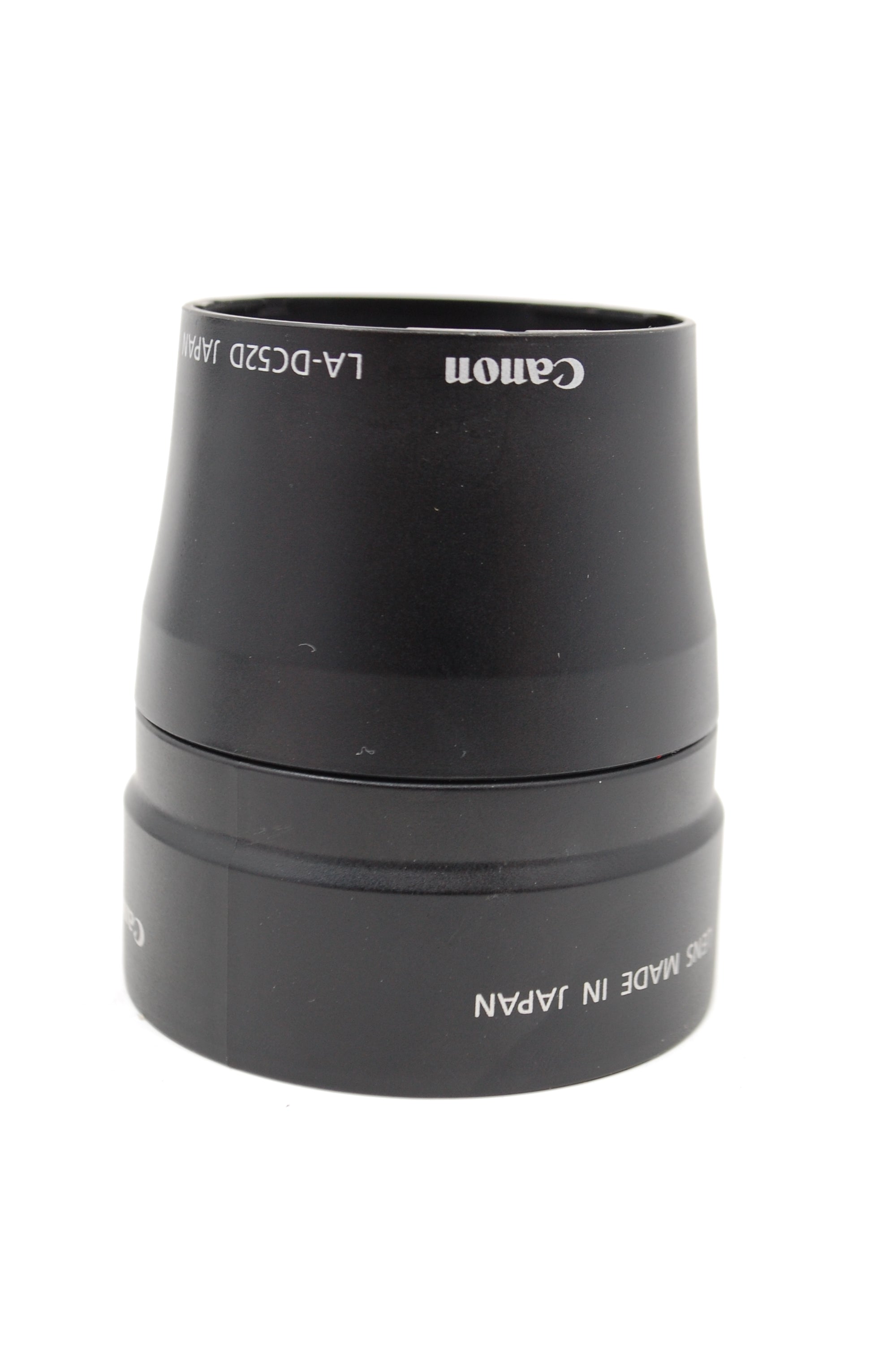 Used Canon WC-DC52 0.7x Wide Converter w/ LA-DC52D Adapter