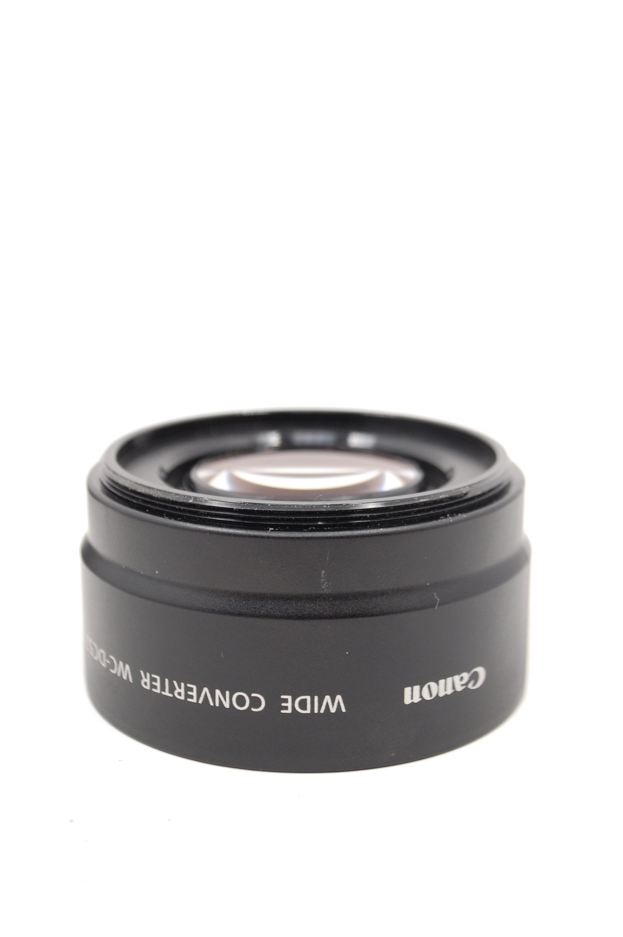 Used Canon WC-DC52 0.7x Wide Converter w/ LA-DC52D Adapter