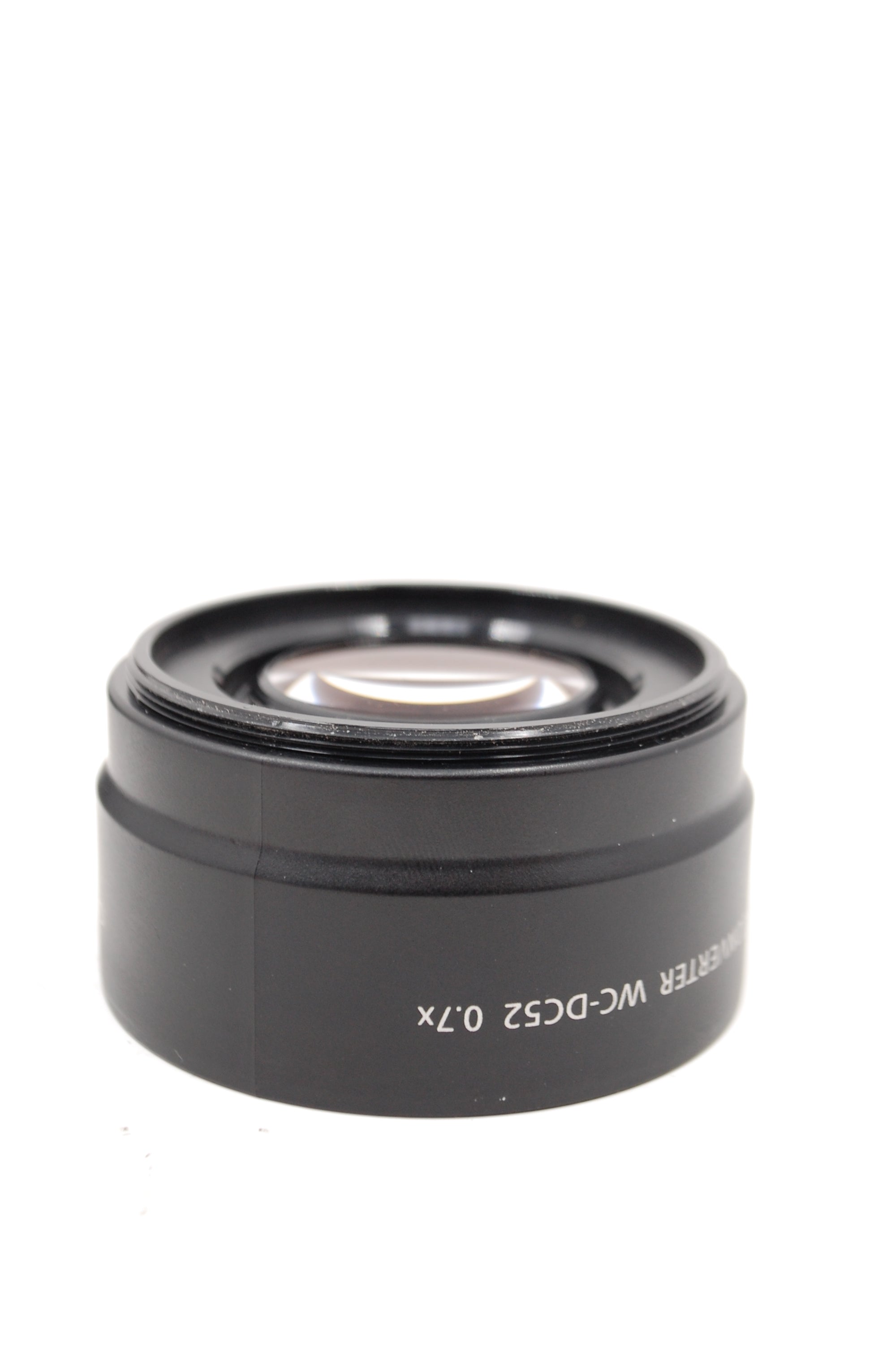Used Canon WC-DC52 0.7x Wide Converter w/ LA-DC52D Adapter