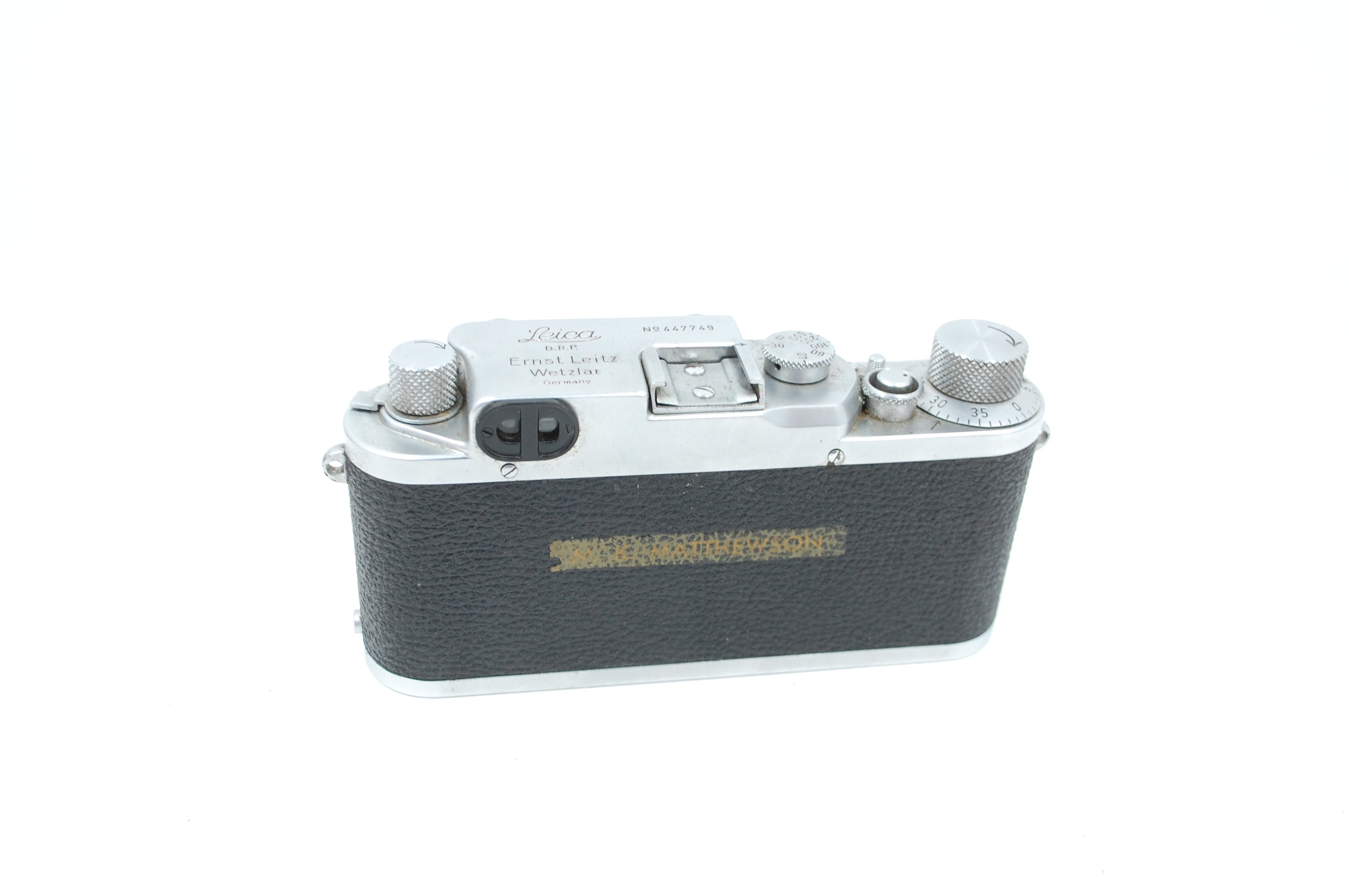 USED Leica IIc 35mm Rangefinder Film Camera Body