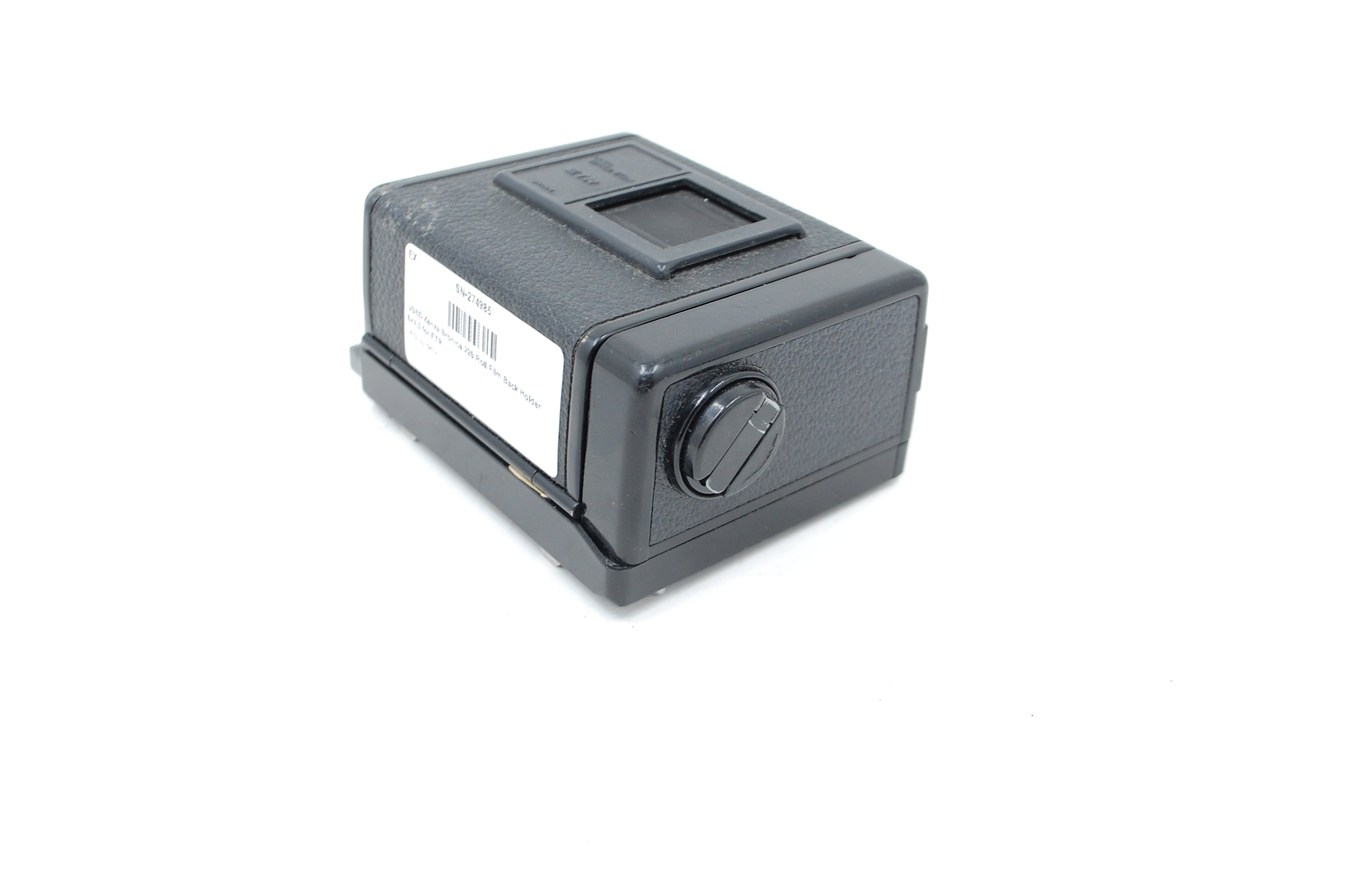 USED Zenza Bronica 220 Roll Film Back Holder 6x4.5 for ETR