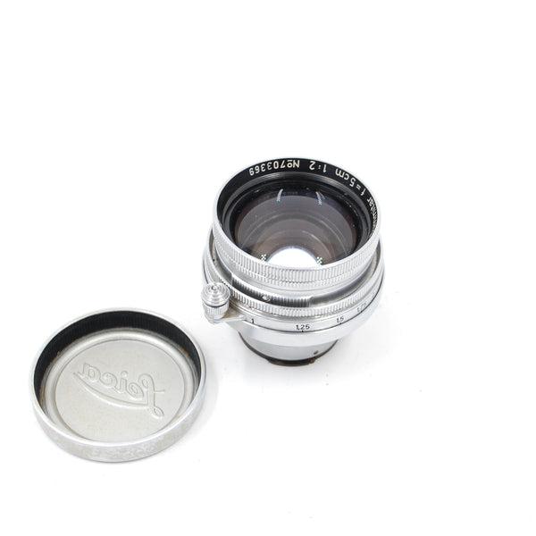 USED Leica Ernst Leitz Wetzlar Summitar 5cm f2 Lens for LTM M39 Mount