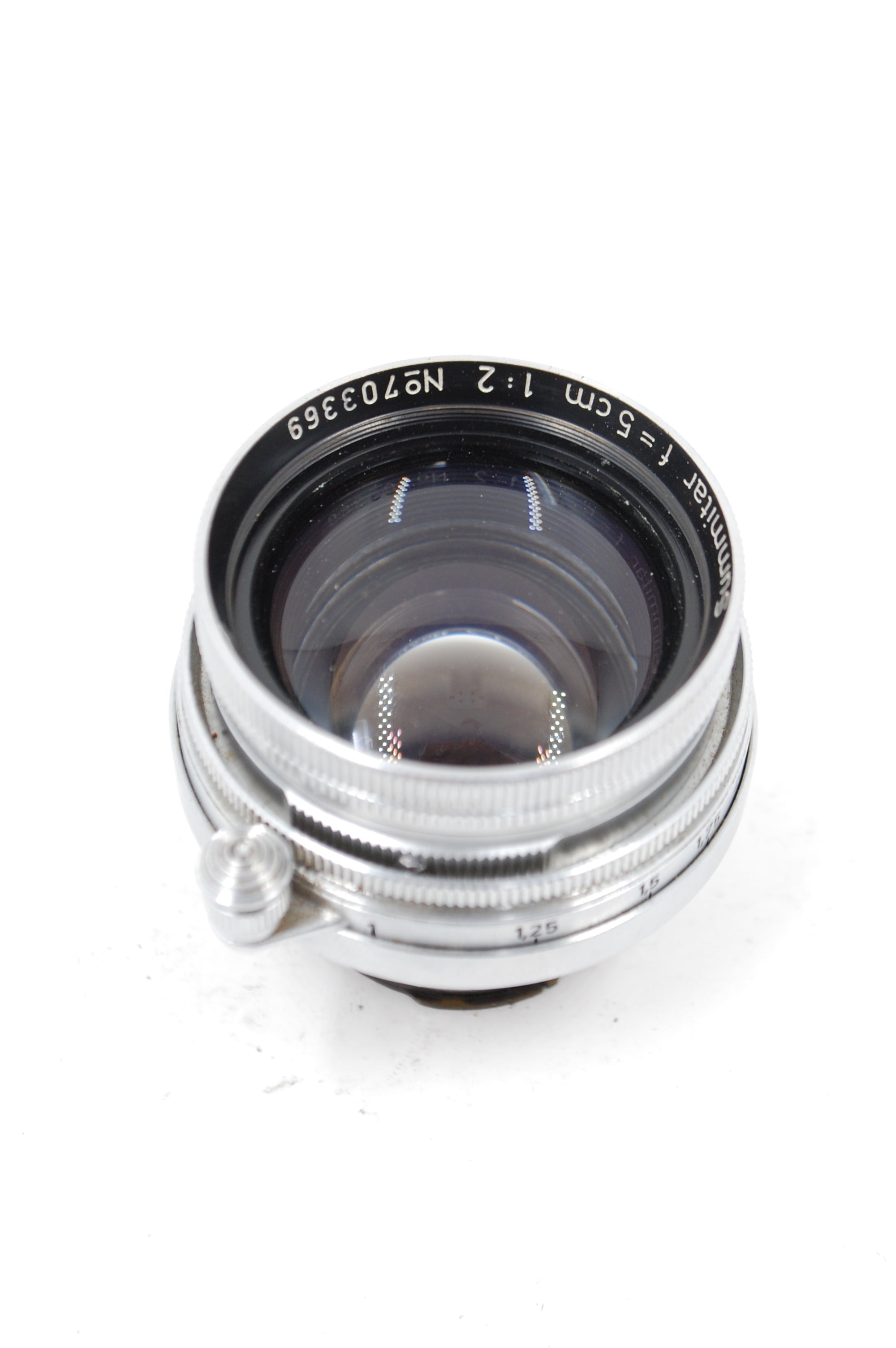 USED Leica Ernst Leitz Wetzlar Summitar 5cm f2 Lens for LTM M39 Mount