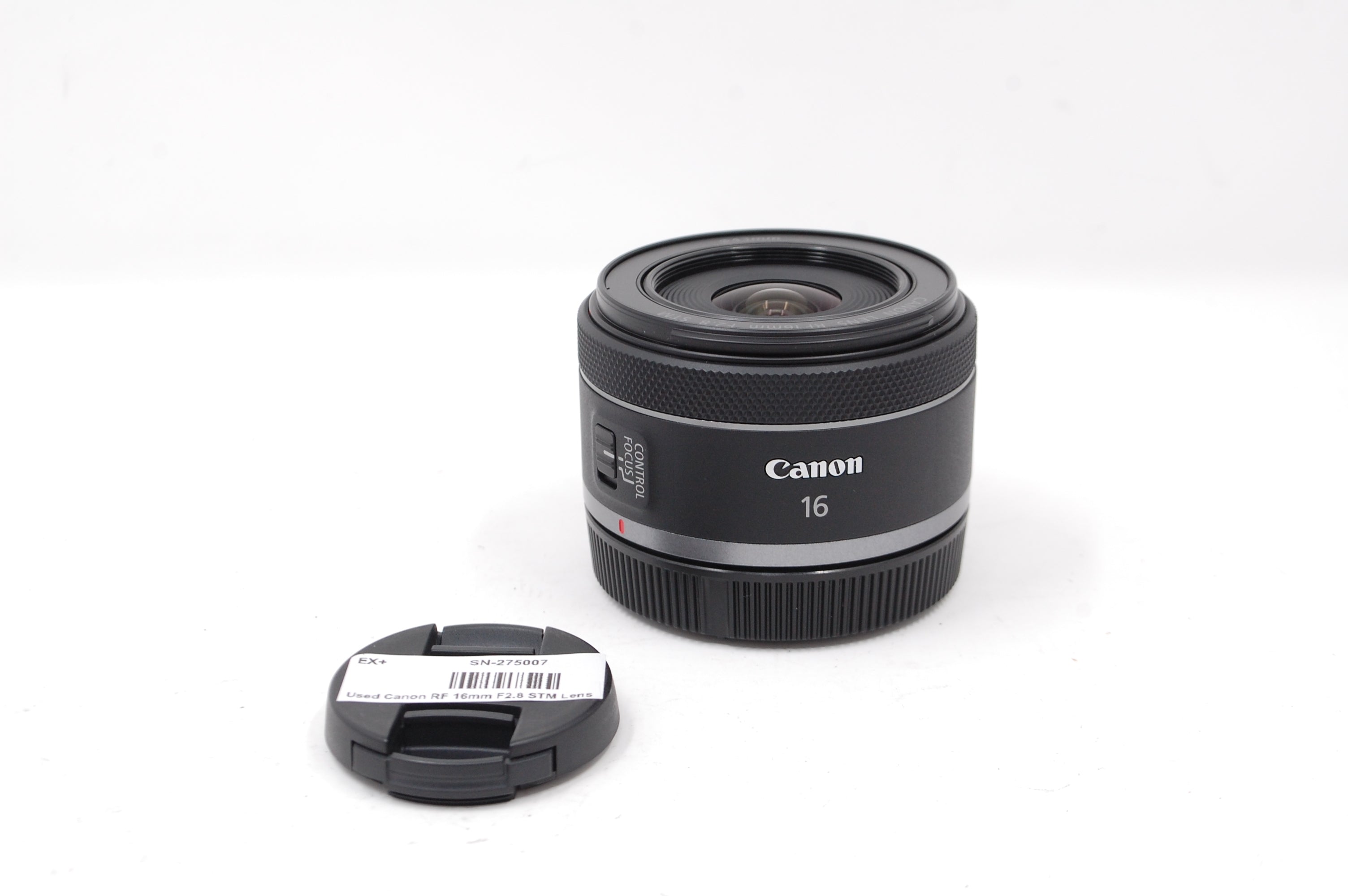 Used Canon RF 16mm F2.8 STM Lens