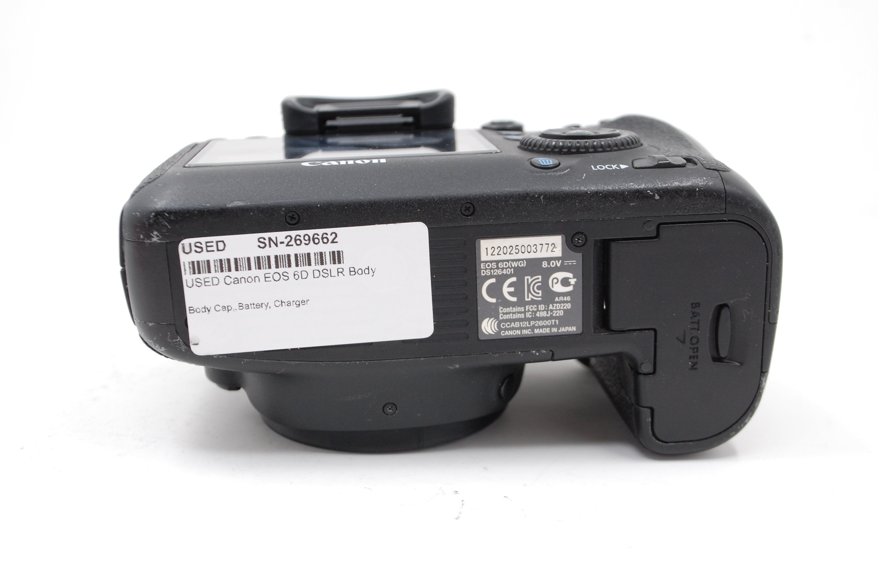 USED Canon EOS 6D DSLR Body