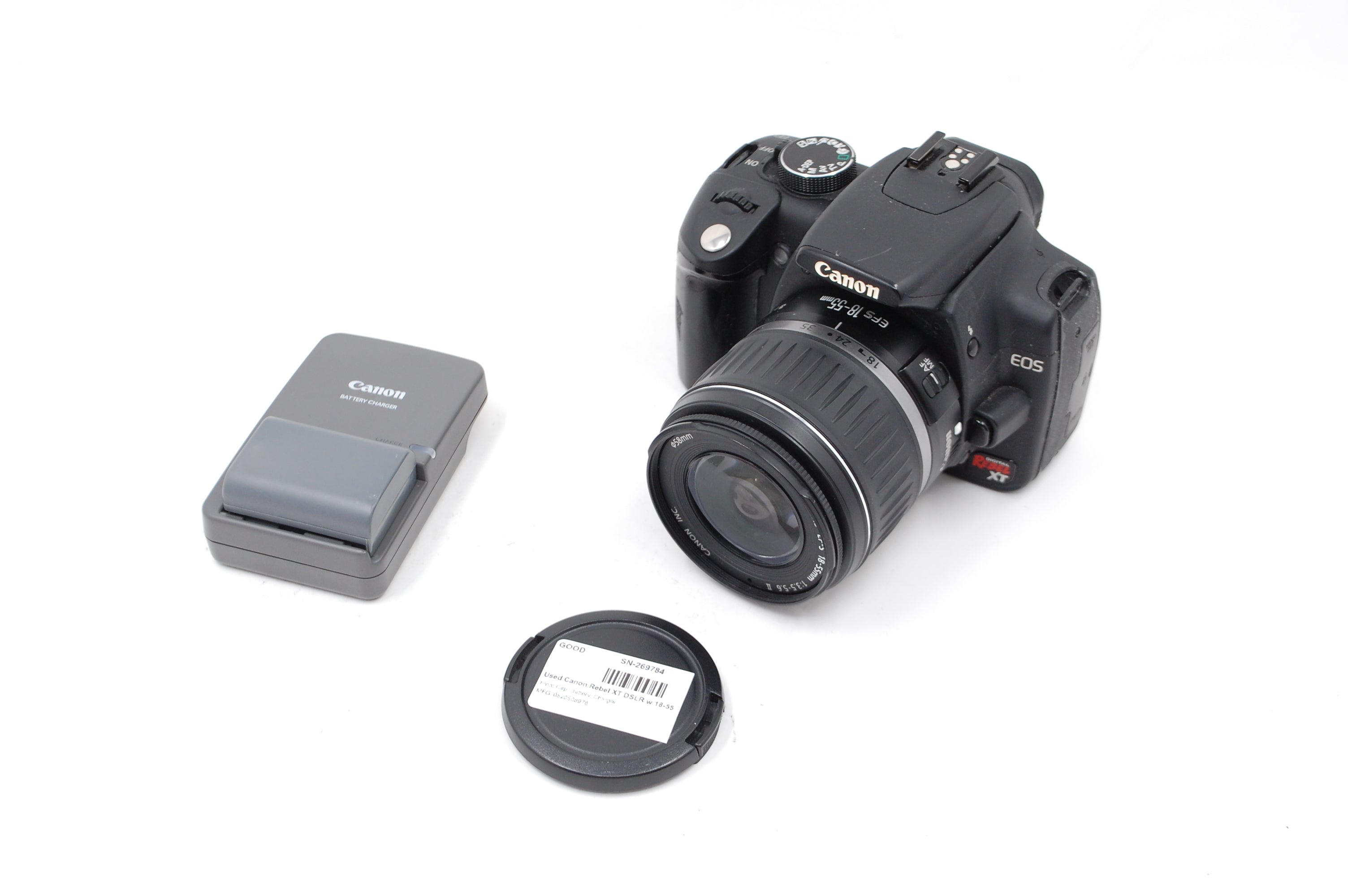 Used Canon Rebel XT DSLR w/18-55