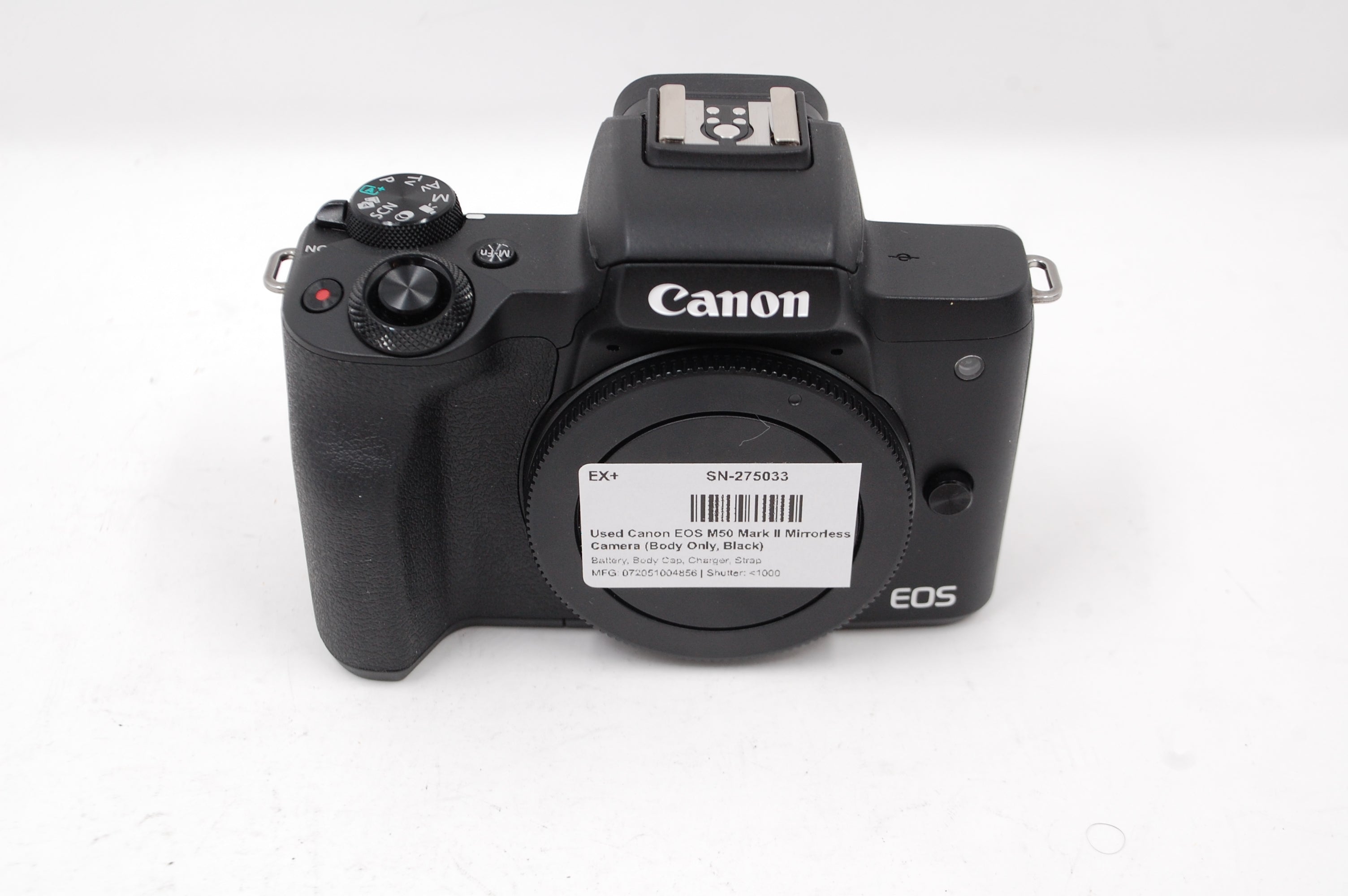 Used Canon EOS M50 Mark II Mirrorless Digital Camera (Body Only, Black)