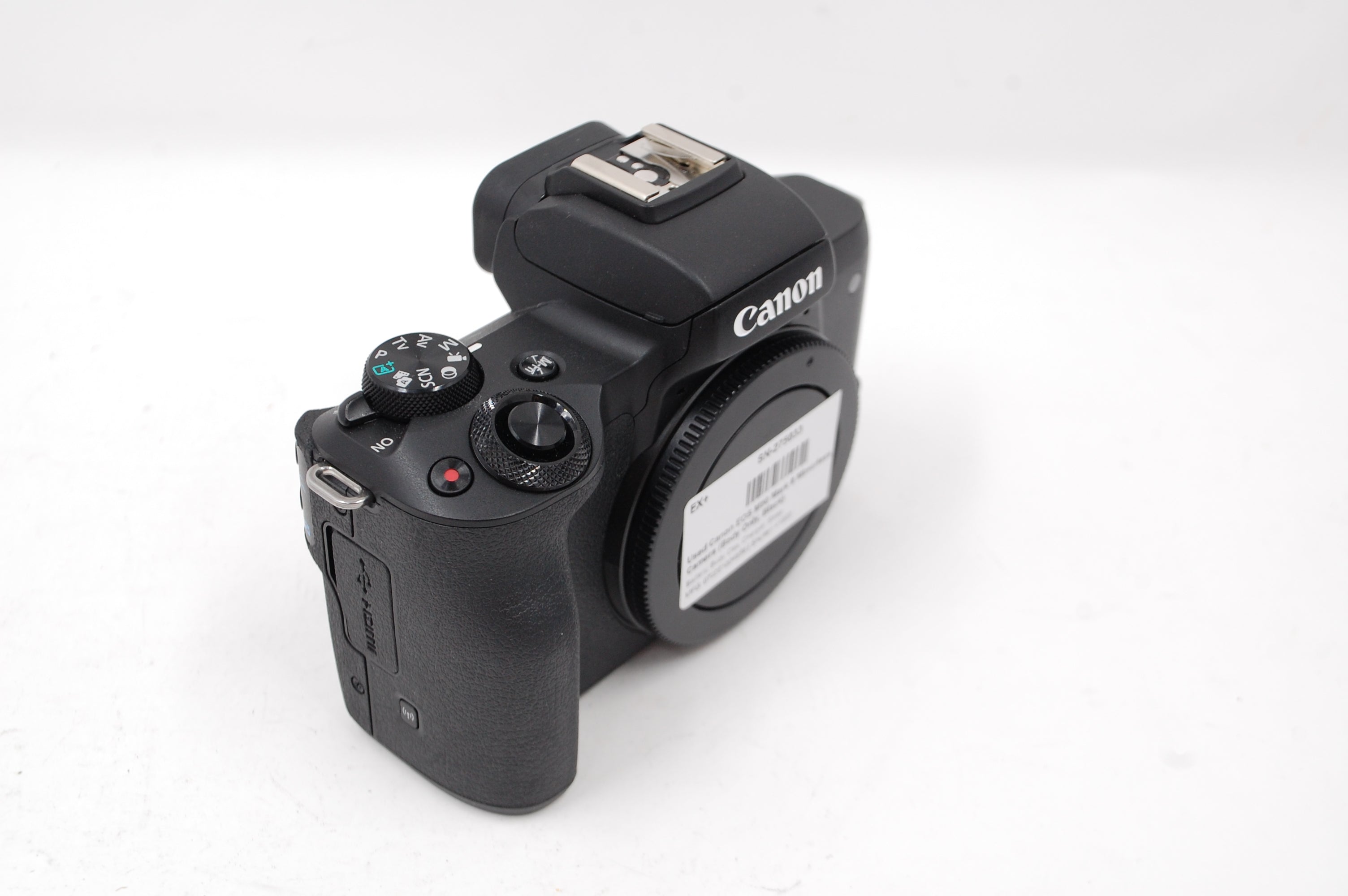 Used Canon EOS M50 Mark II Mirrorless Digital Camera (Body Only, Black)