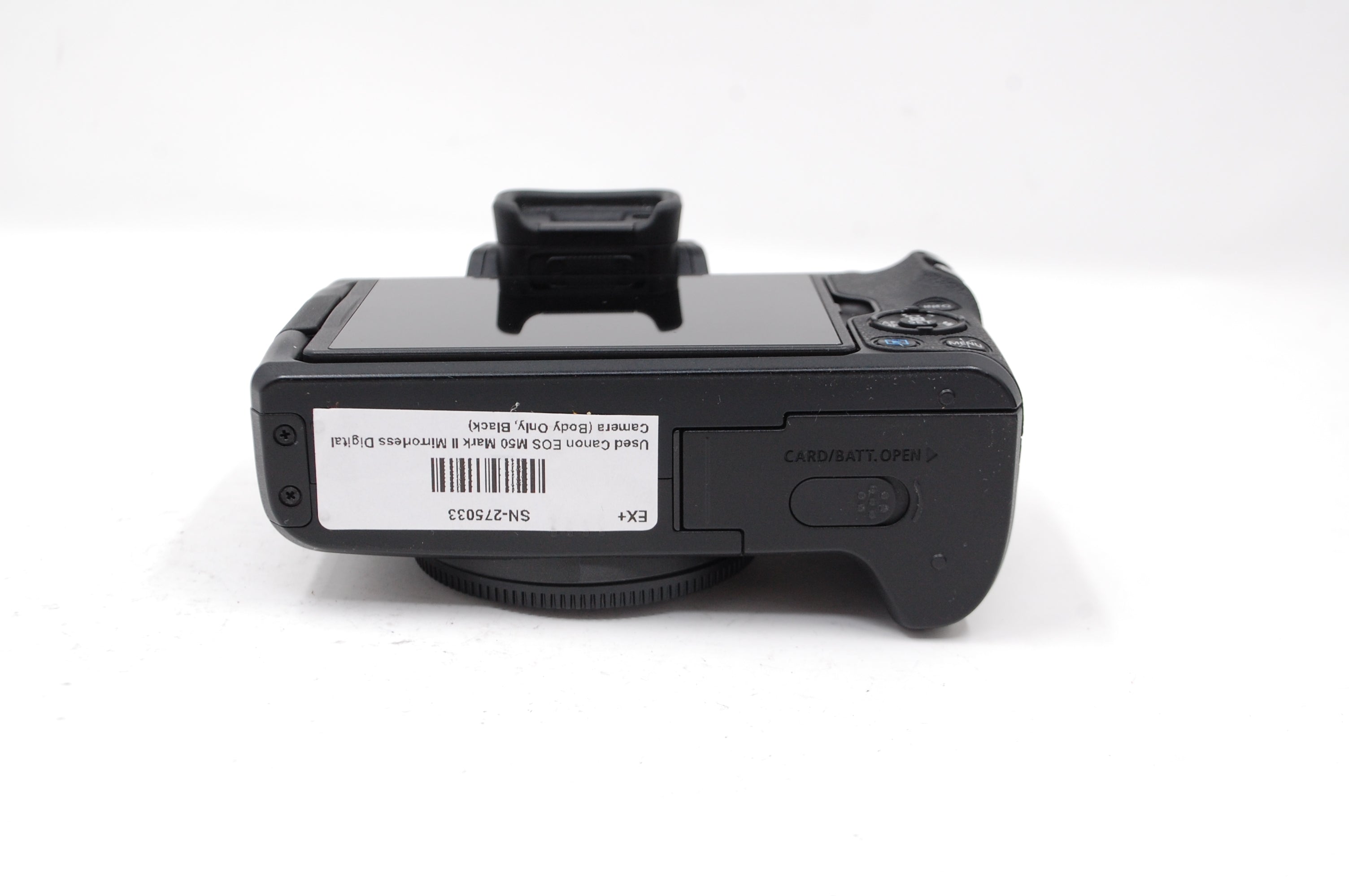 Used Canon EOS M50 Mark II Mirrorless Digital Camera (Body Only, Black)