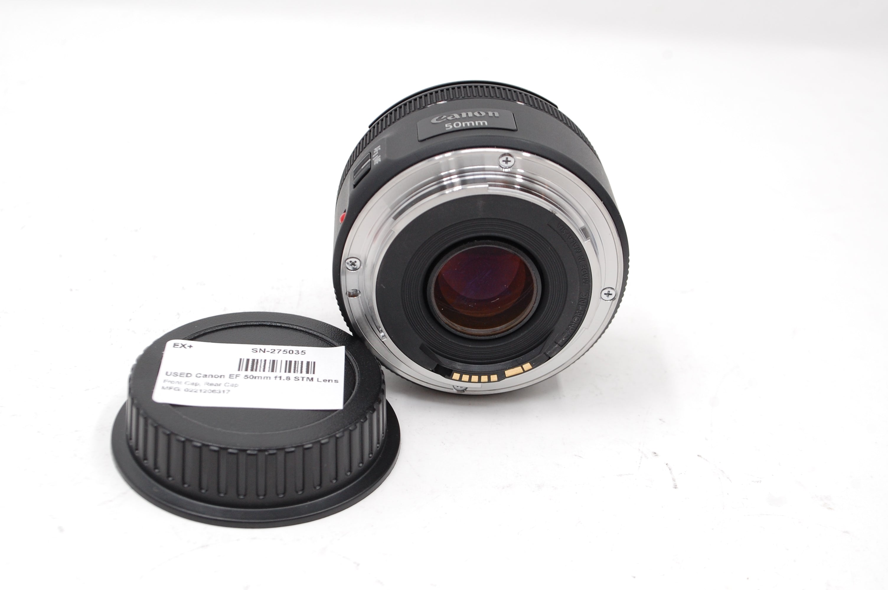 USED Canon EF 50mm f1.8 STM Lens