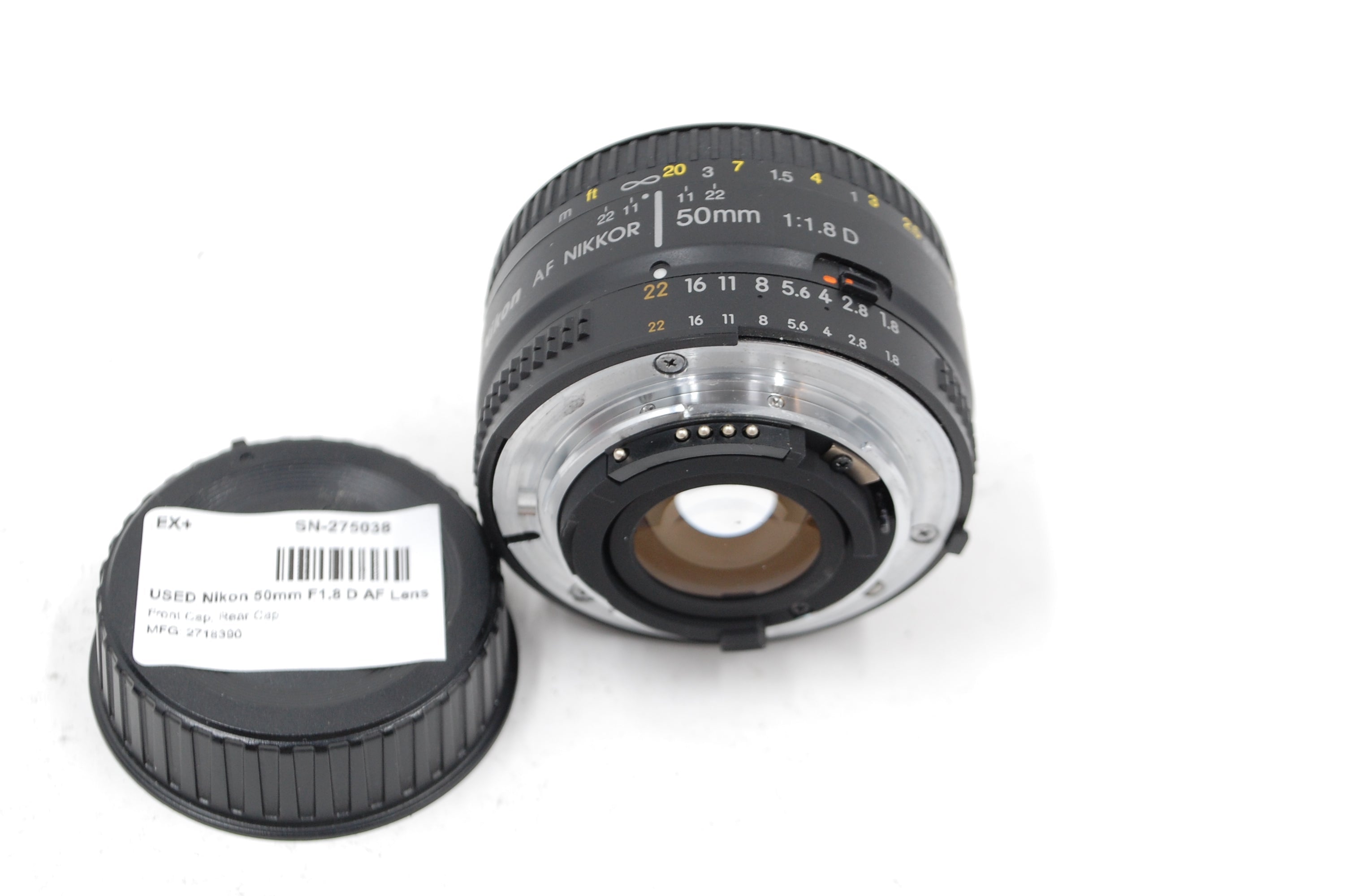 USED Nikon 50mm F1.8 D AF Lens