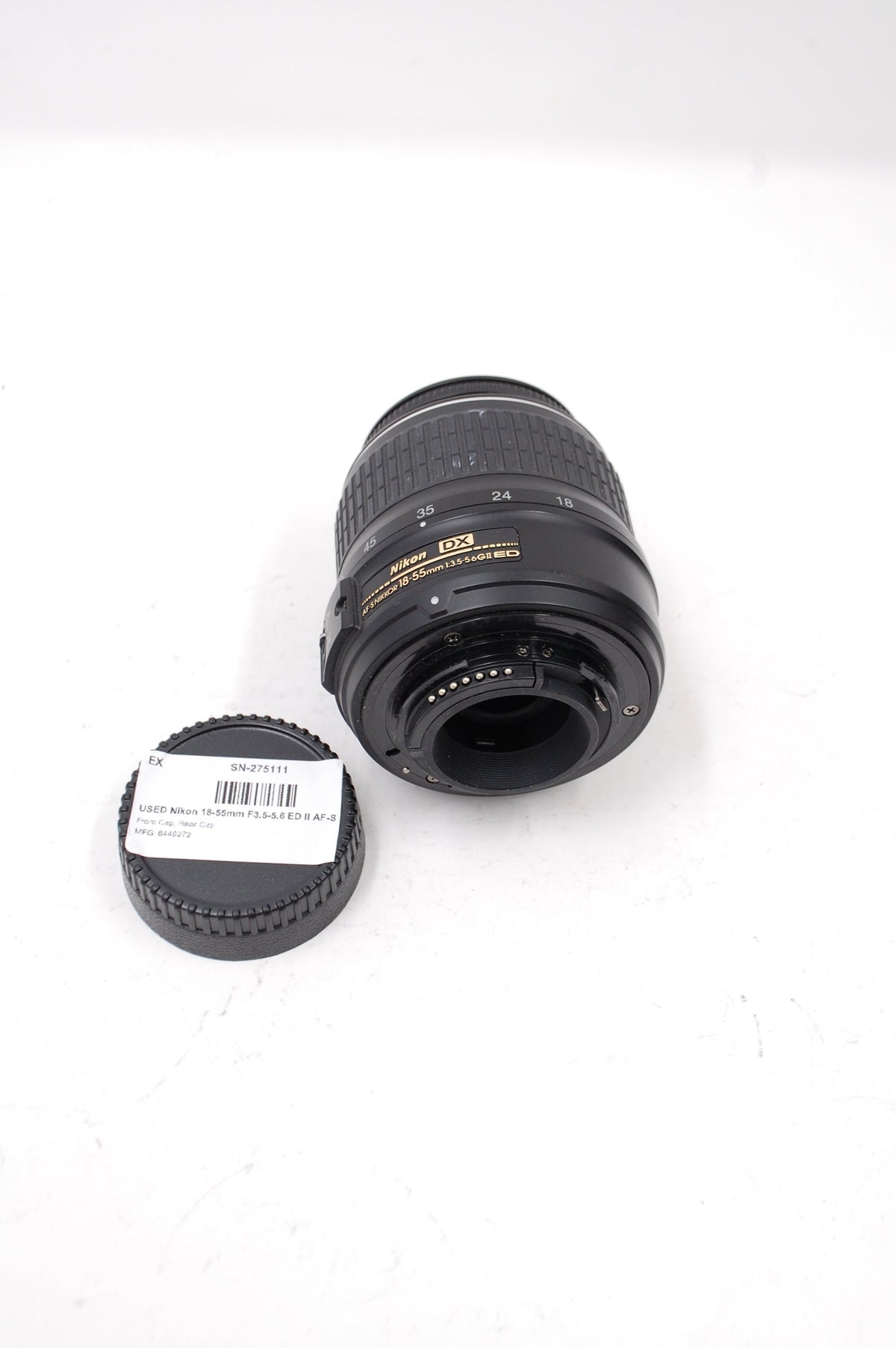 USED Nikon 18-55mm F3.5-5.6 ED II AF-S