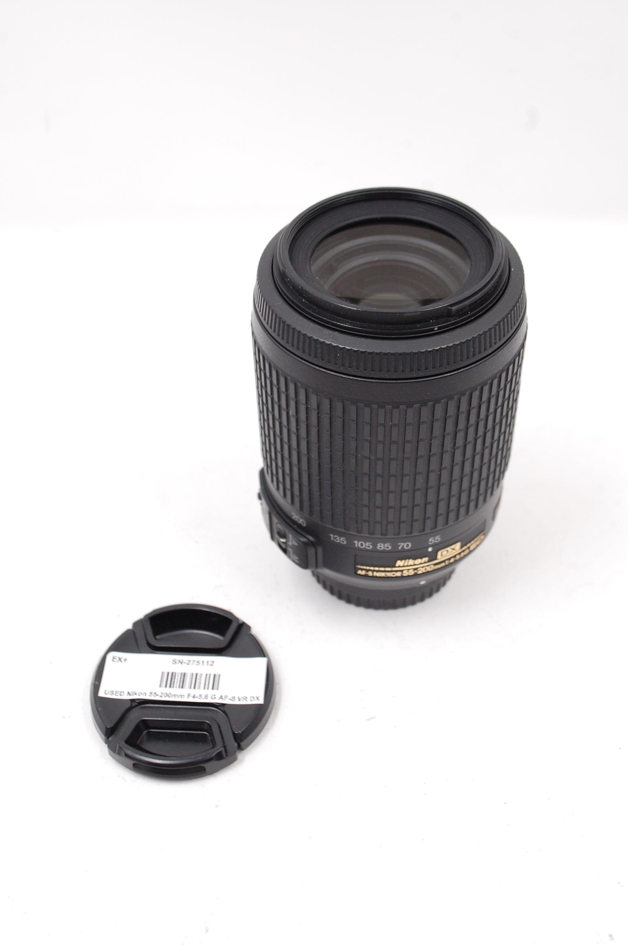 USED Nikon 55-200mm F4-5.6 G AF-S VR DX Lens