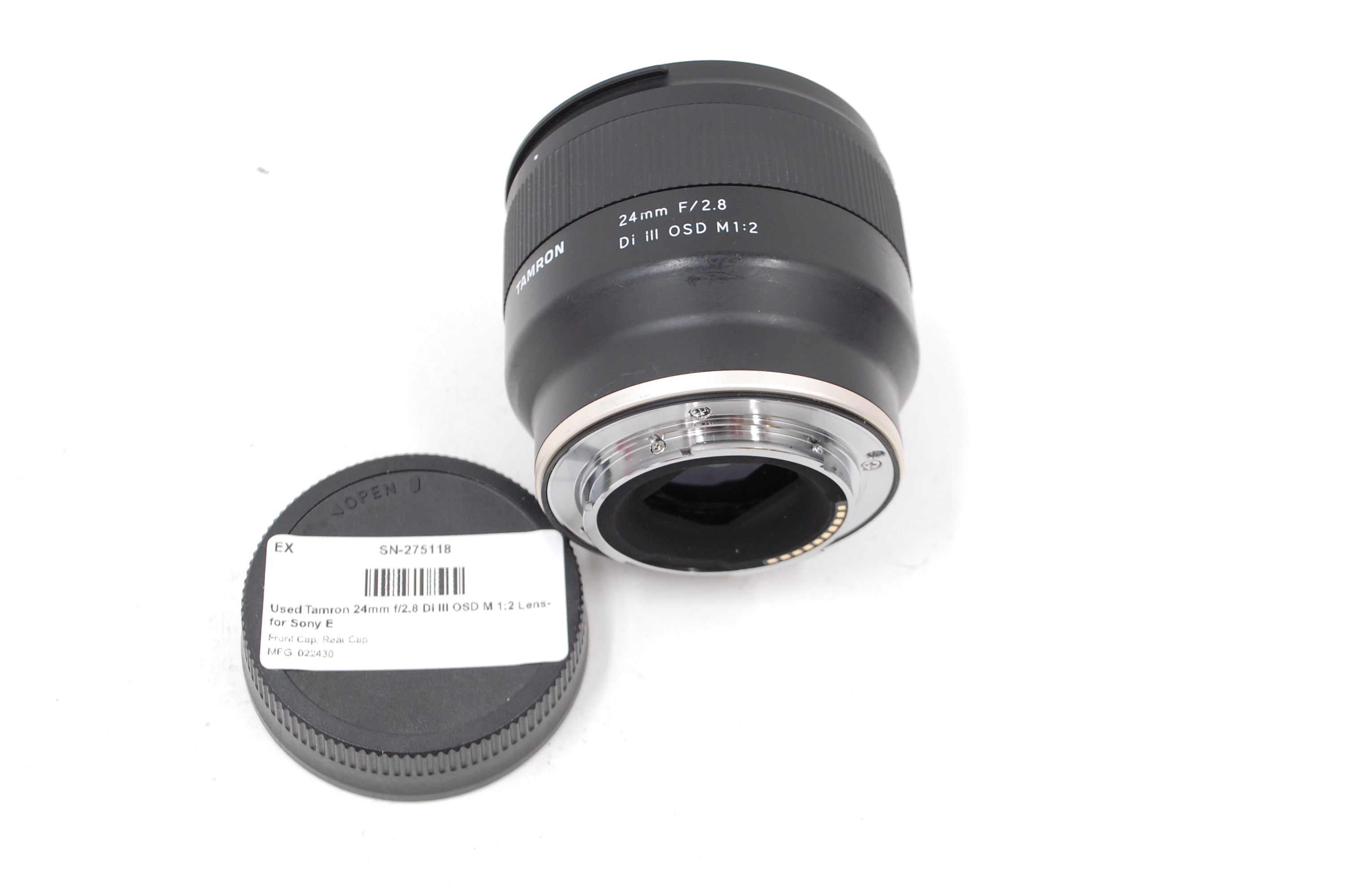 Used Tamron 24mm f/2.8 Di III OSD M 1:2 Lens  for Sony E