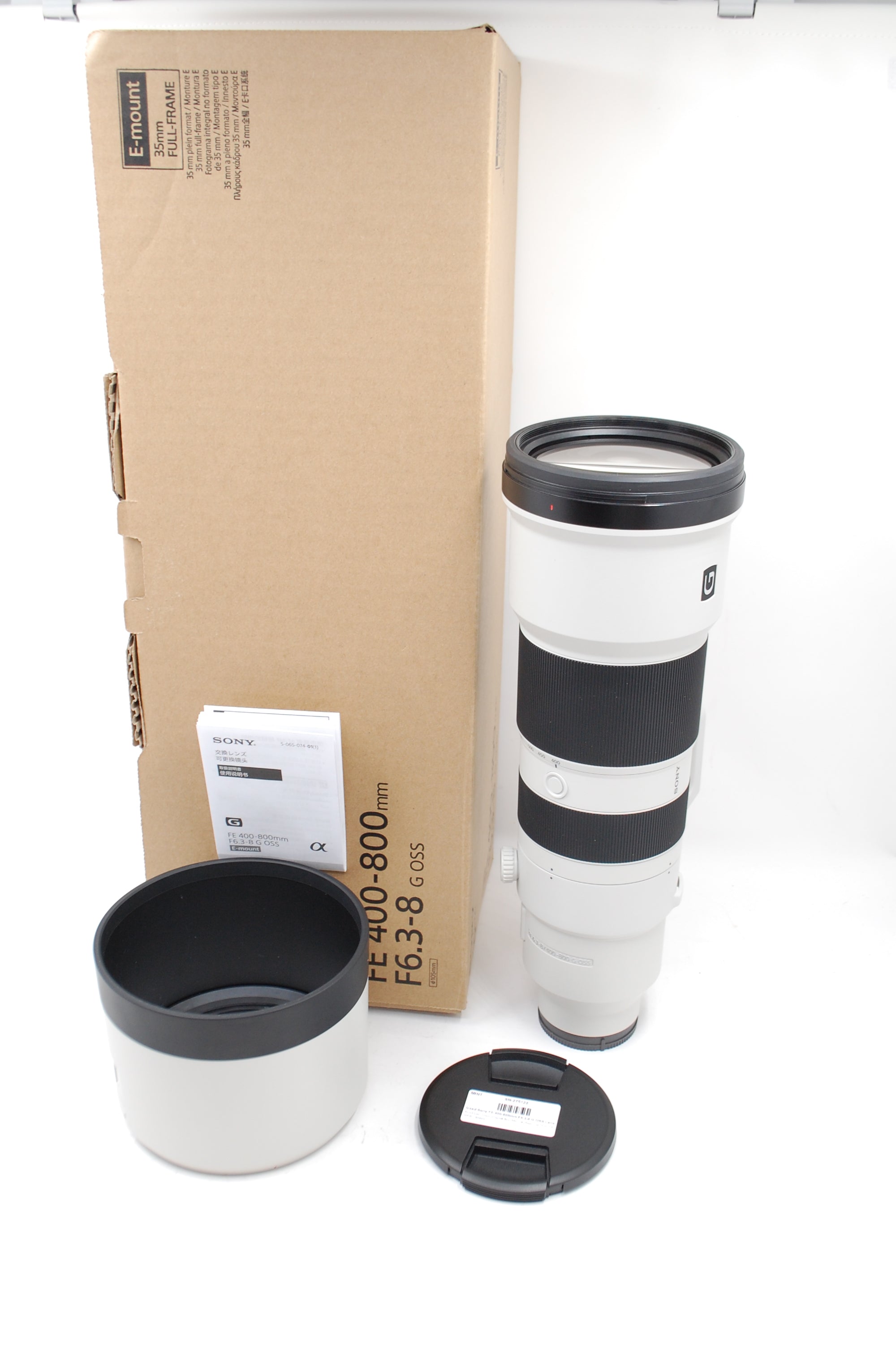 Used Sony FE 400-800mm F6.3-8 G OSS Lens