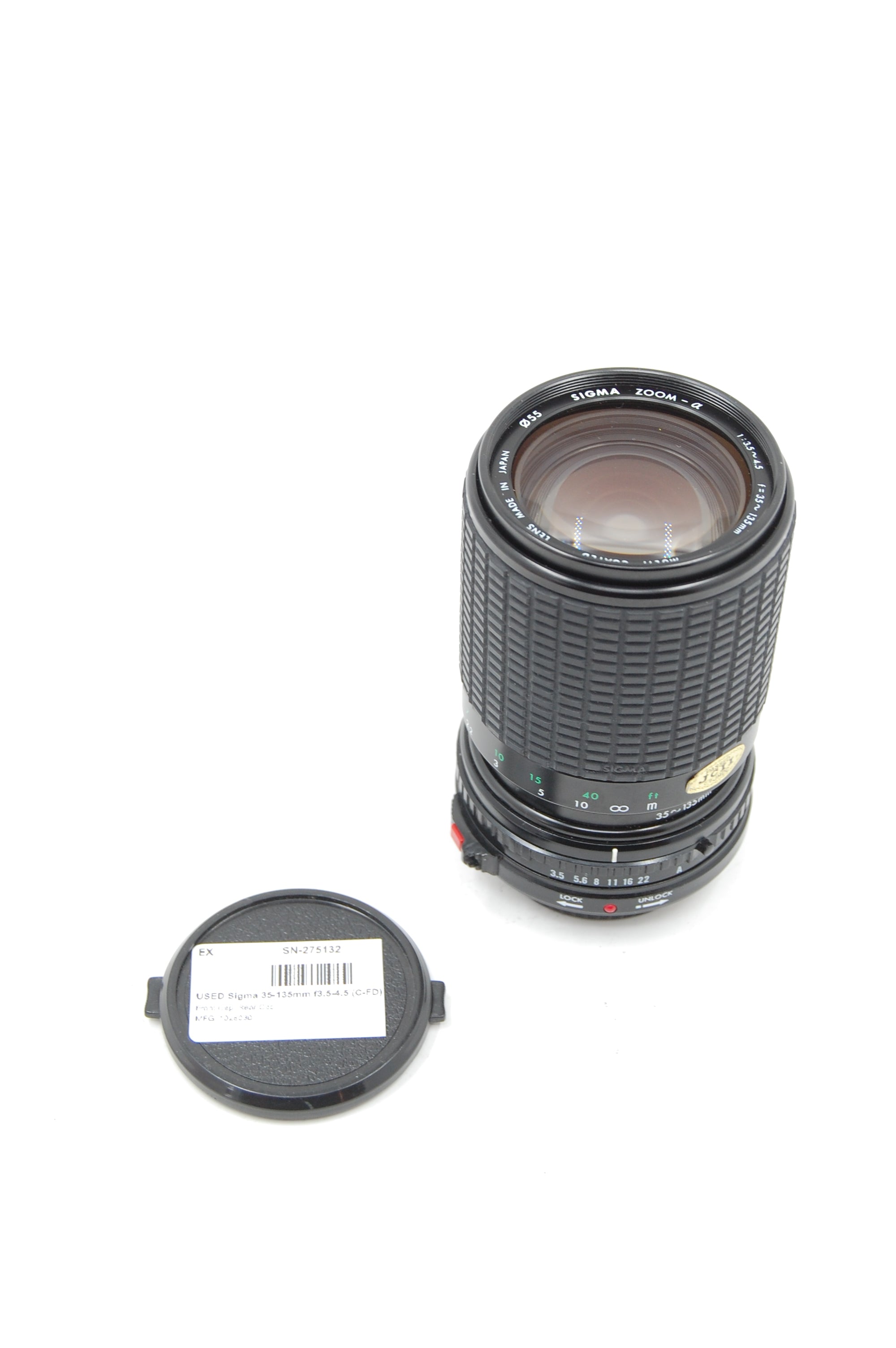 USED Sigma 35-135mm f3.5-4.5 (C-FD) MF Lens