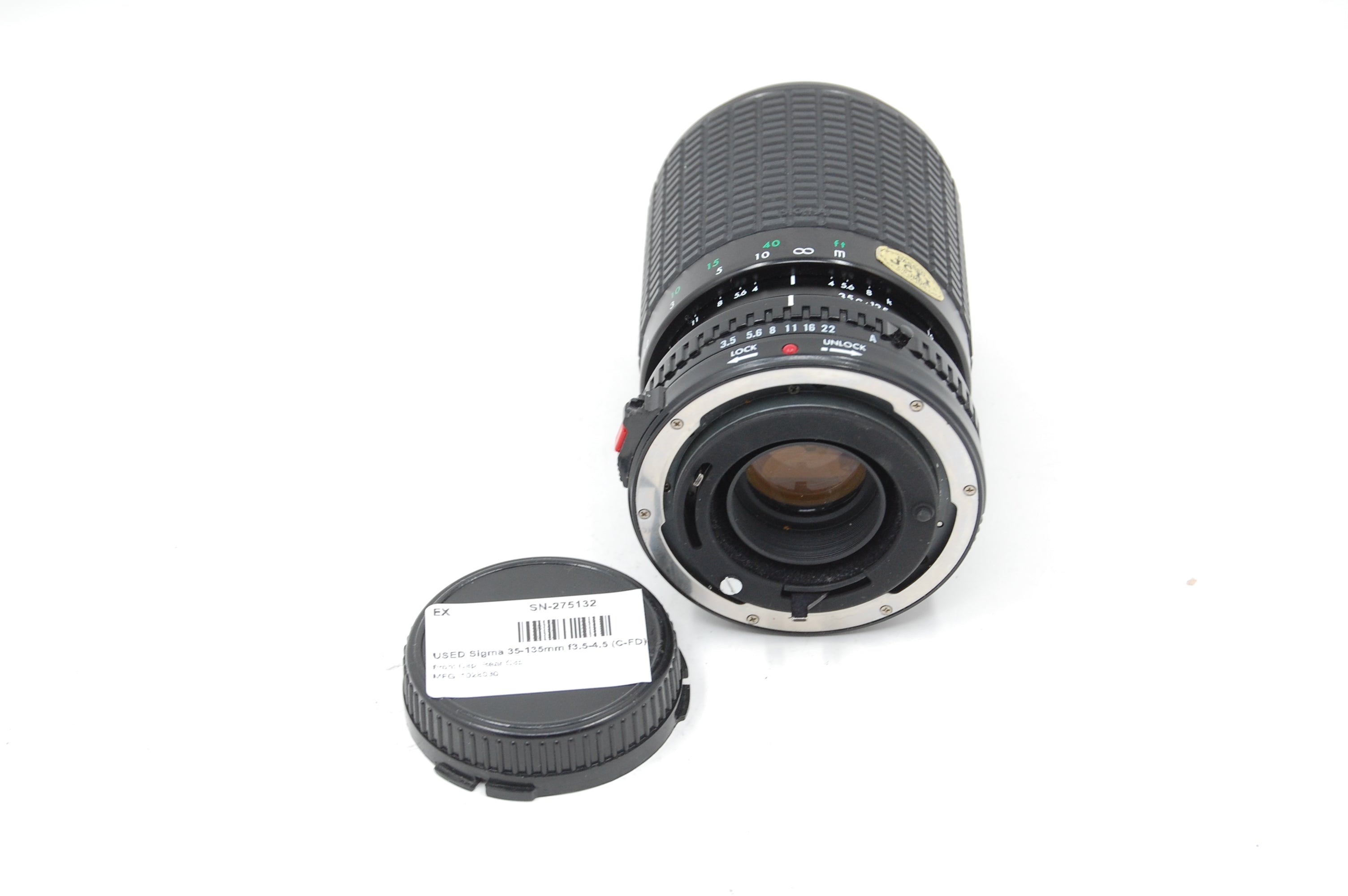 USED Sigma 35-135mm f3.5-4.5 (C-FD) MF Lens