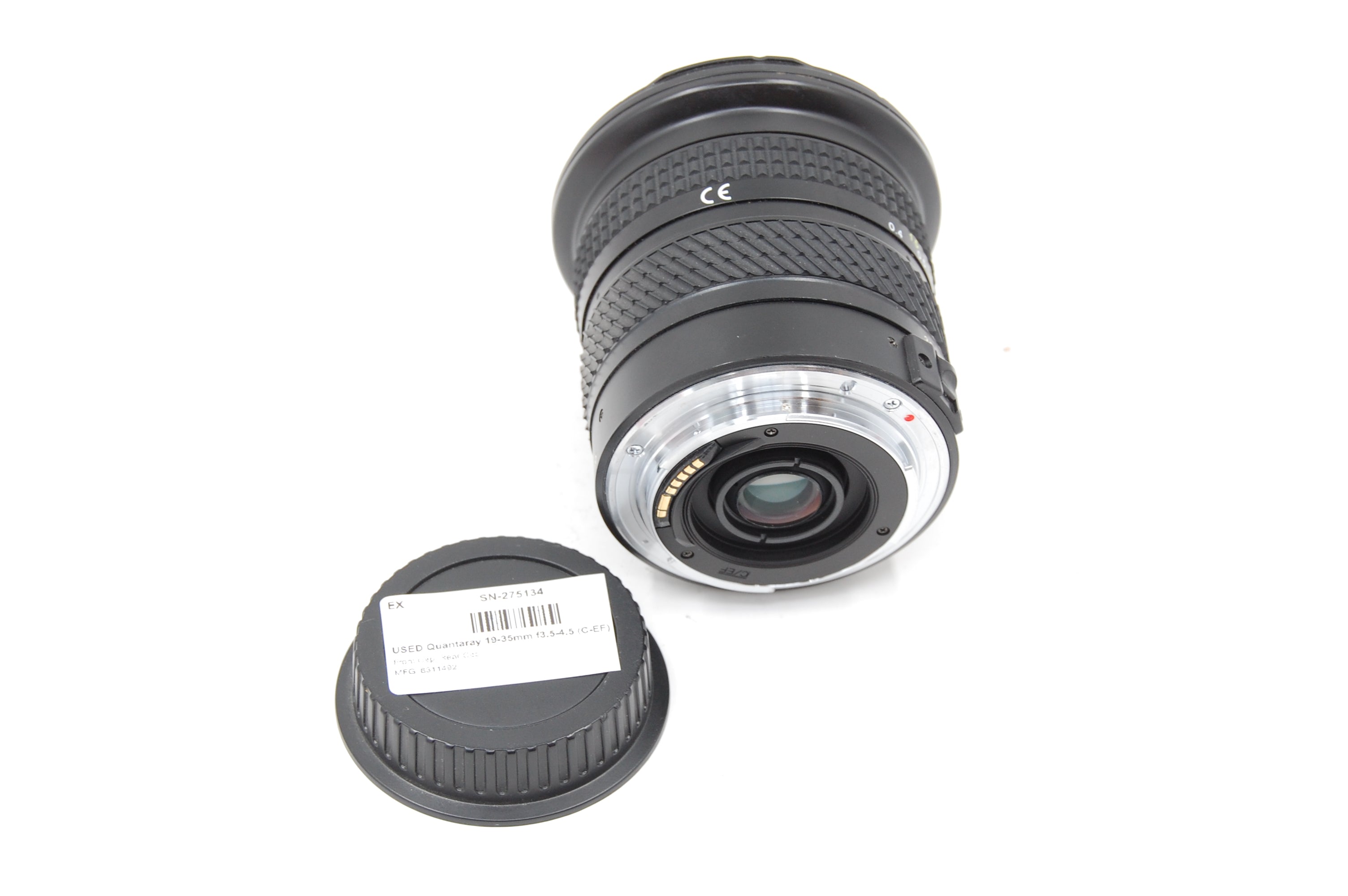 USED Quantaray 19-35mm f3.5-4.5 (C-EF) Lens
