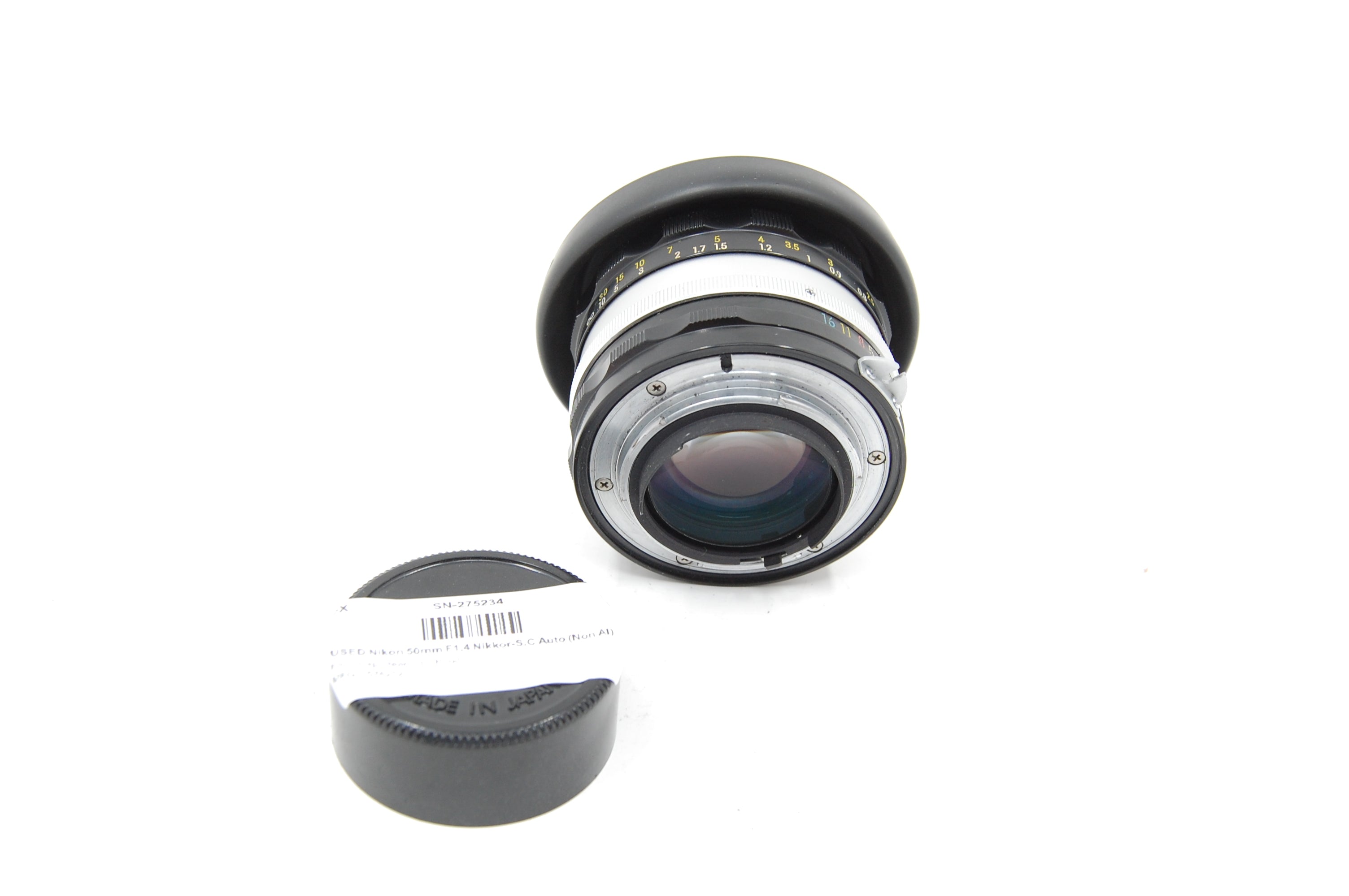 USED Nikon 50mm F1.4 Nikkor-S.C Auto (Non AI)