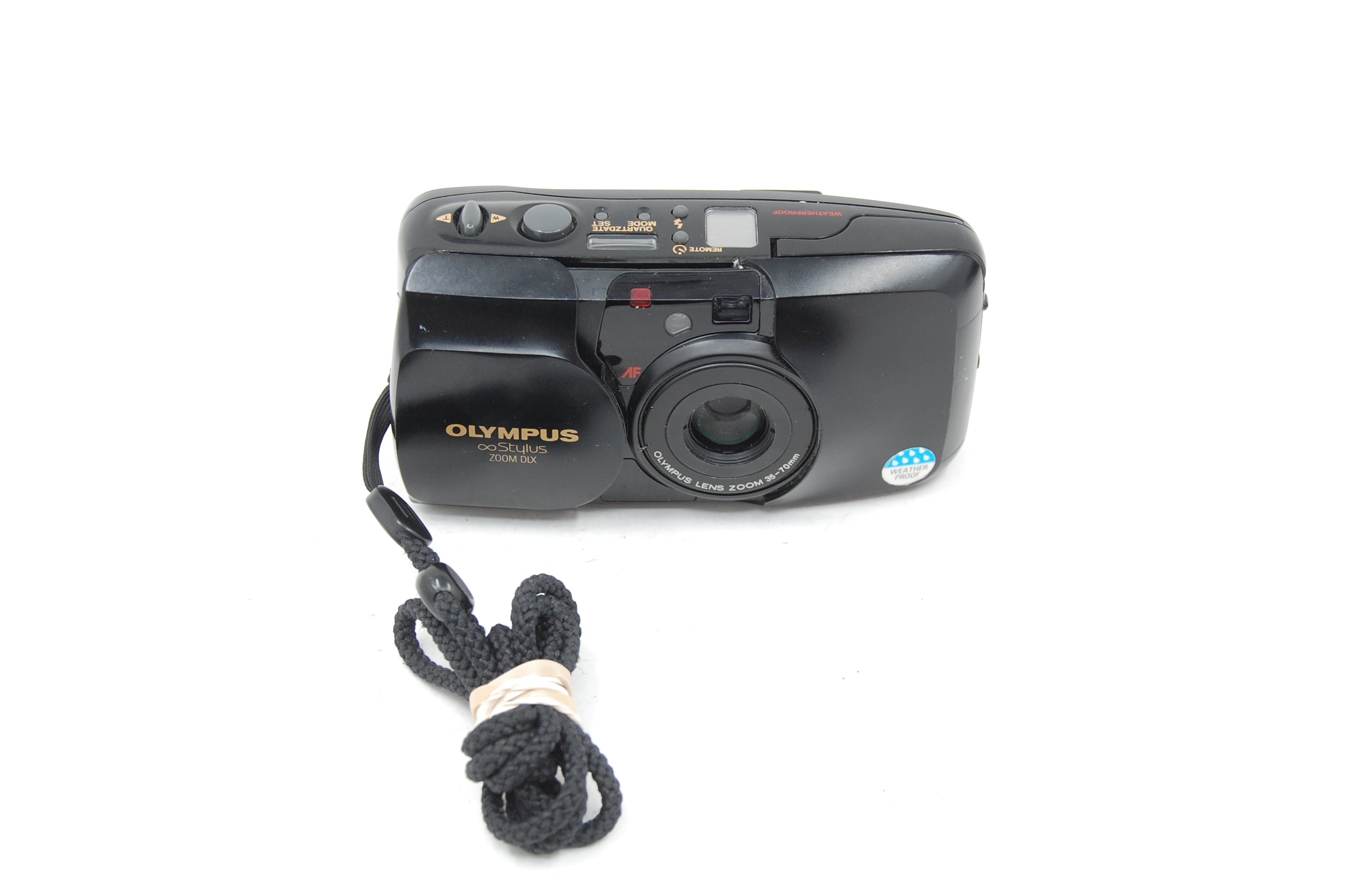 USED Olympus Stylus Zoom DLX Film Point and Shoot Camera (AS IS - PARTS ONLY)