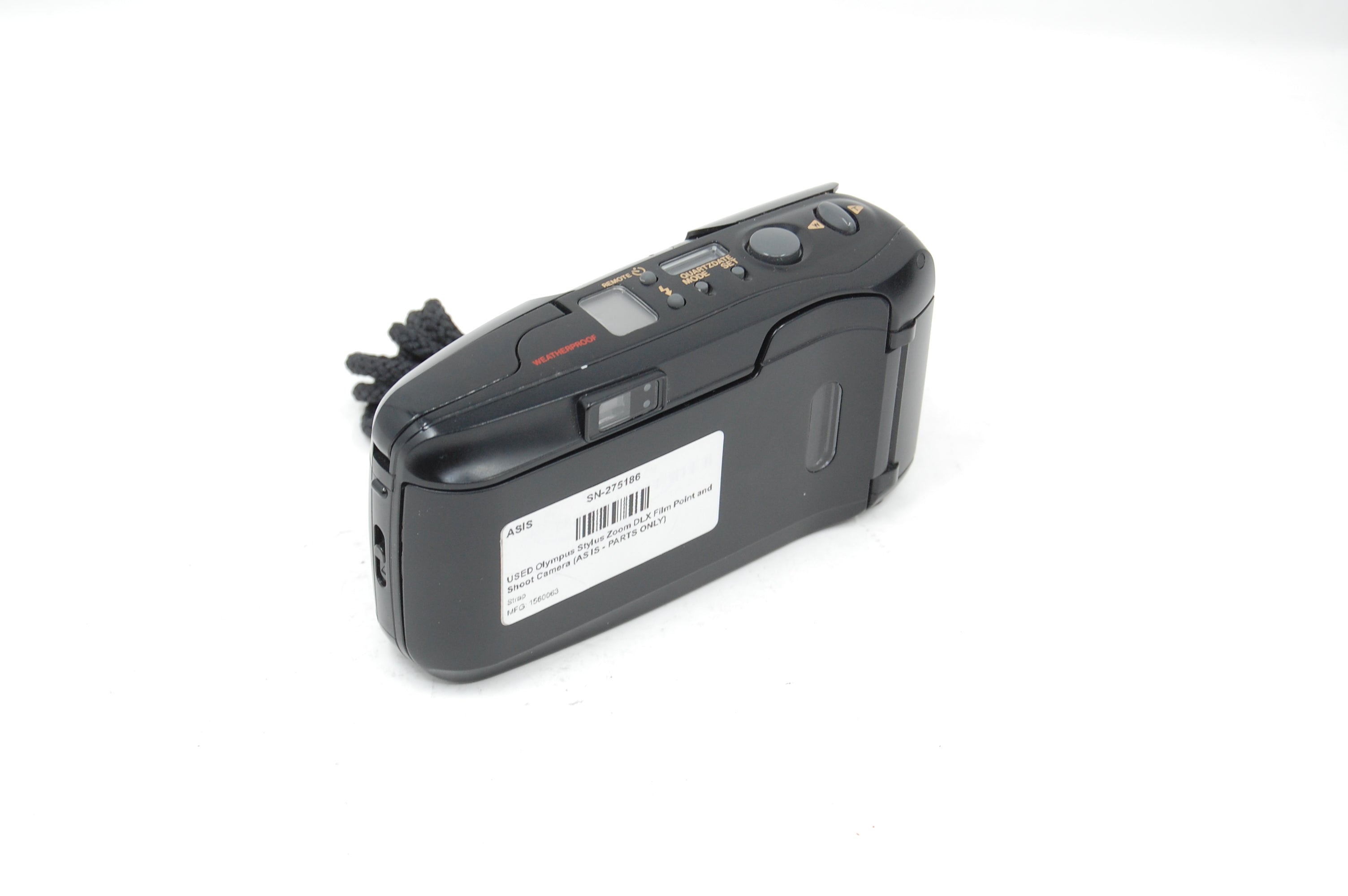 USED Olympus Stylus Zoom DLX Film Point and Shoot Camera (AS IS - PARTS ONLY)