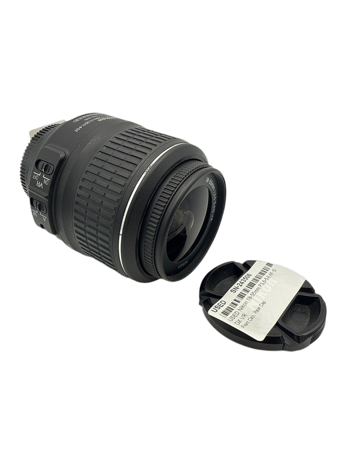USED Nikon 18-55mm F3.5-5.6 AF-S DX VR