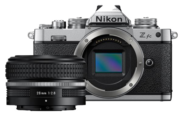 Nikon Z fc DX-format Mirrorless Camera w/ NIKKOR Z 28mm f/2.8 (SE)