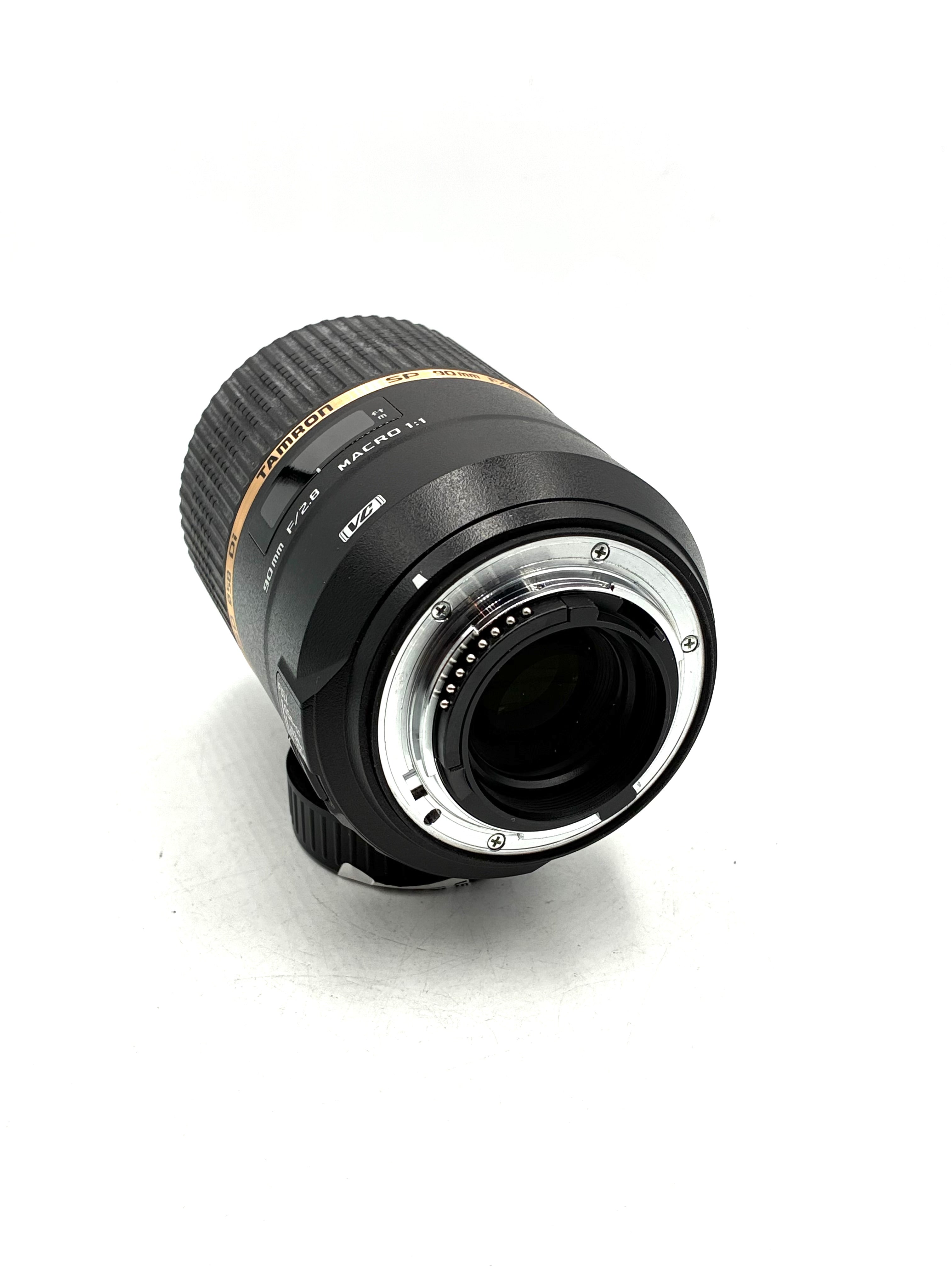 USED Tamron SP 90mm F2.8 Di Macro 1:1 VC USD Lens (Nikon F)