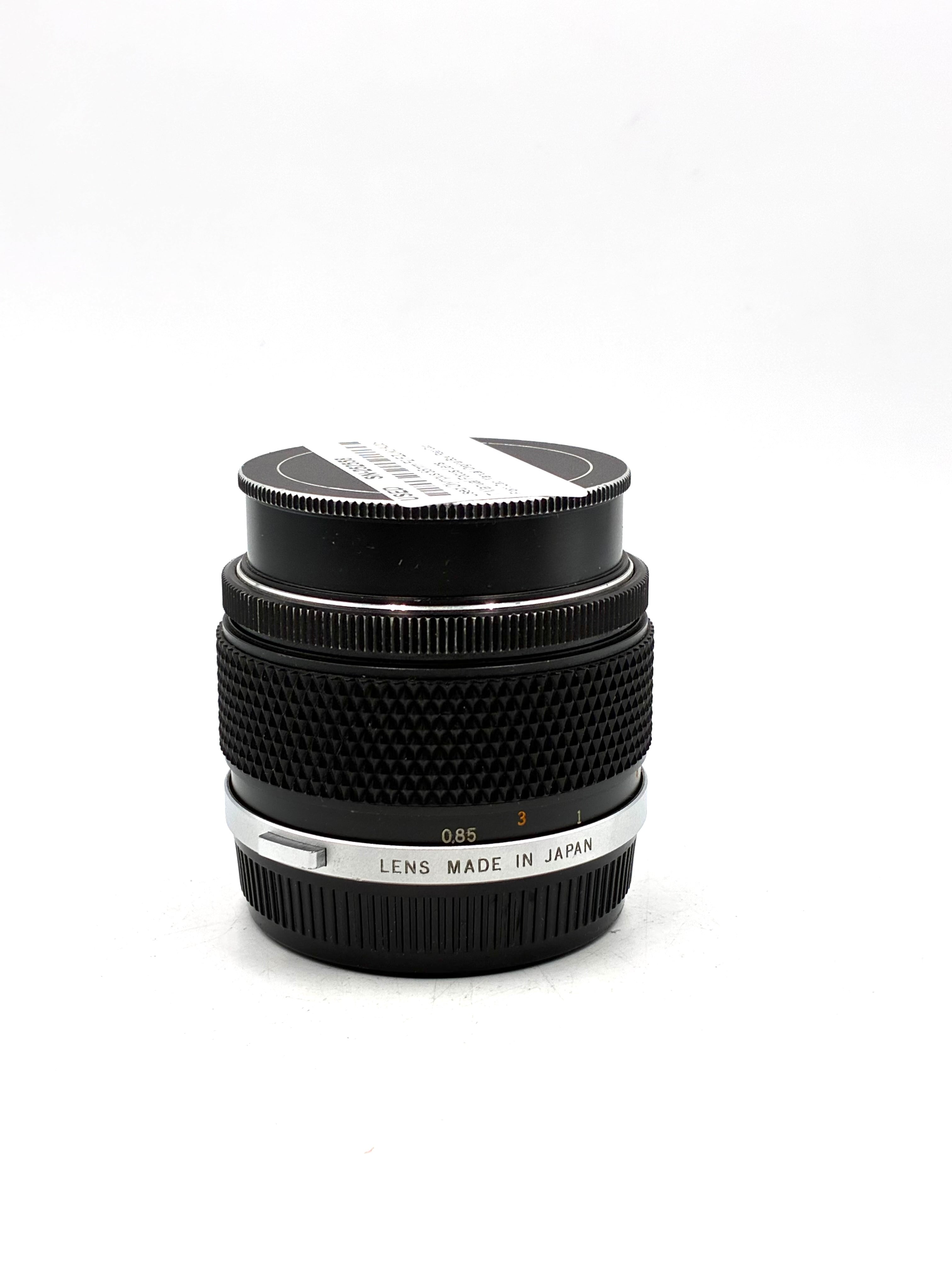 Used Olympus 85mm F2 F.Zuiko Auto-T Manual Focus Lens